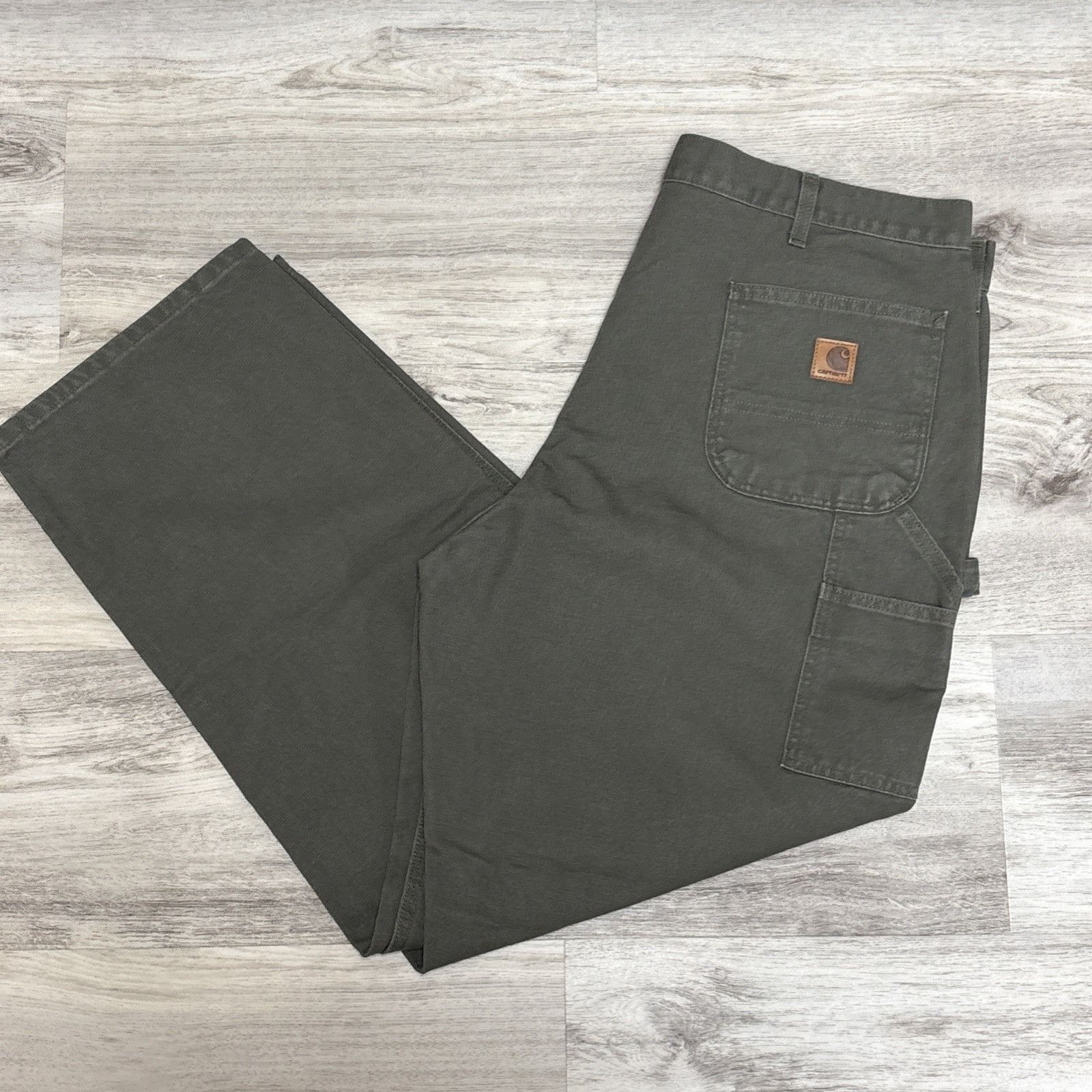 Carhartt Carhartt Loose Original Fit Pants Mens 42 x 32 MOS B11 Canva Size US 42 / EU 58 - 7 Thumbnail