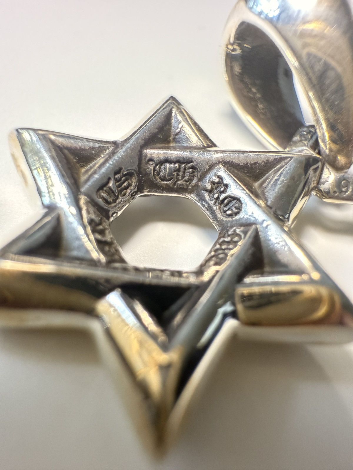 Chrome Hearts Chrome hearts star david small péndant Size ONE SIZE - 7 Thumbnail