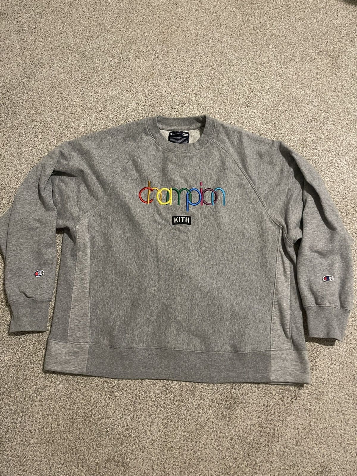Champion × Kith Kith x Champion Crewneck Size US XL / EU 56 / 4 - 2 Thumbnail
