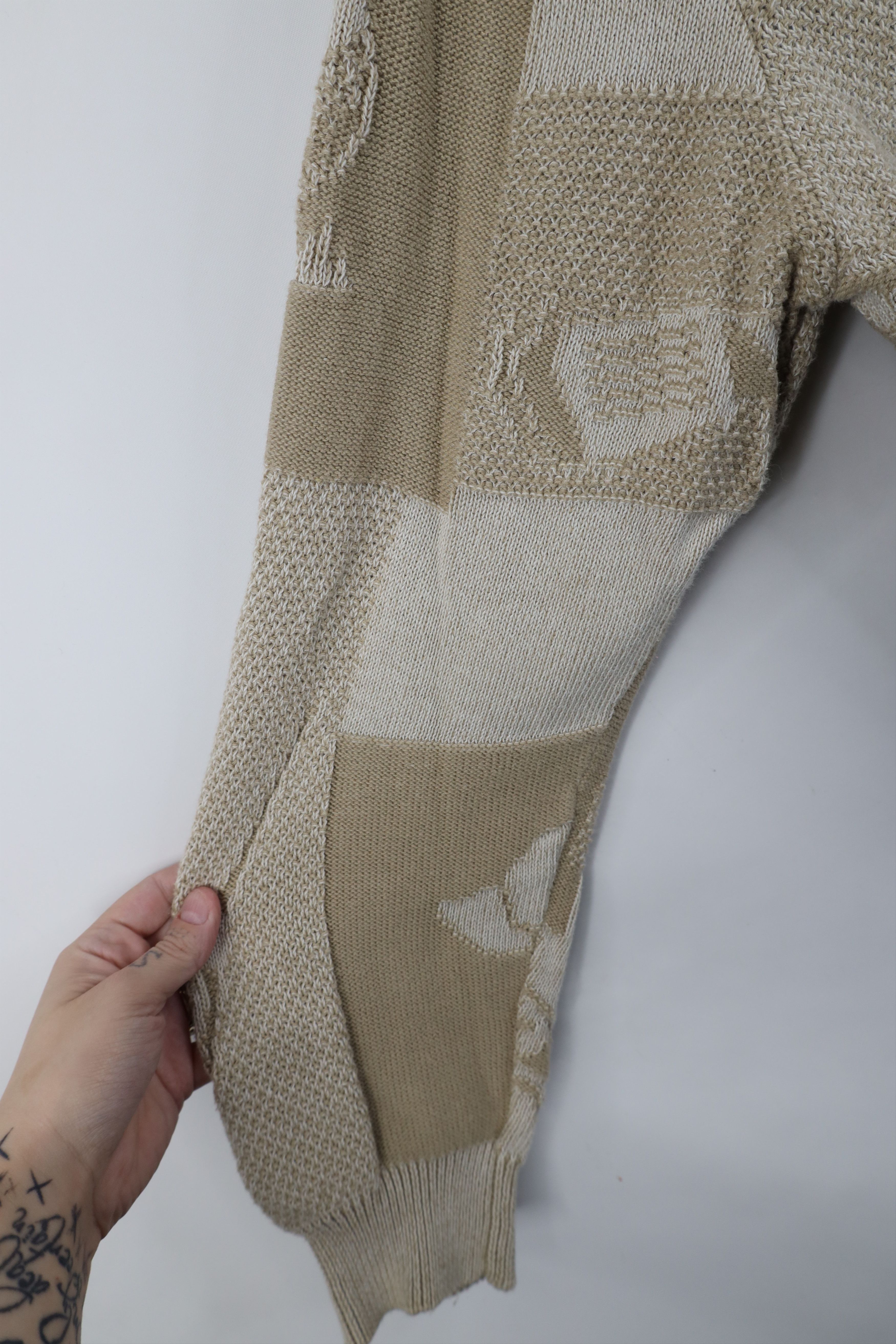 Vintage Vintage 90s Streetwear Golf All Over Print Knit Sweater Size US L / EU 52-54 / 3 - 7 Thumbnail