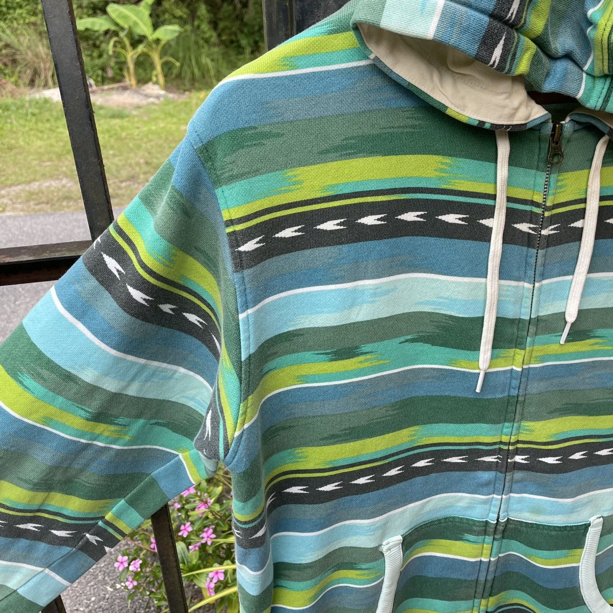 Billabong 🔥Vintage Billabong Stripes Native Full Zipper Sweater Hoodie Size US M / EU 48-50 / 2 - 6 Thumbnail