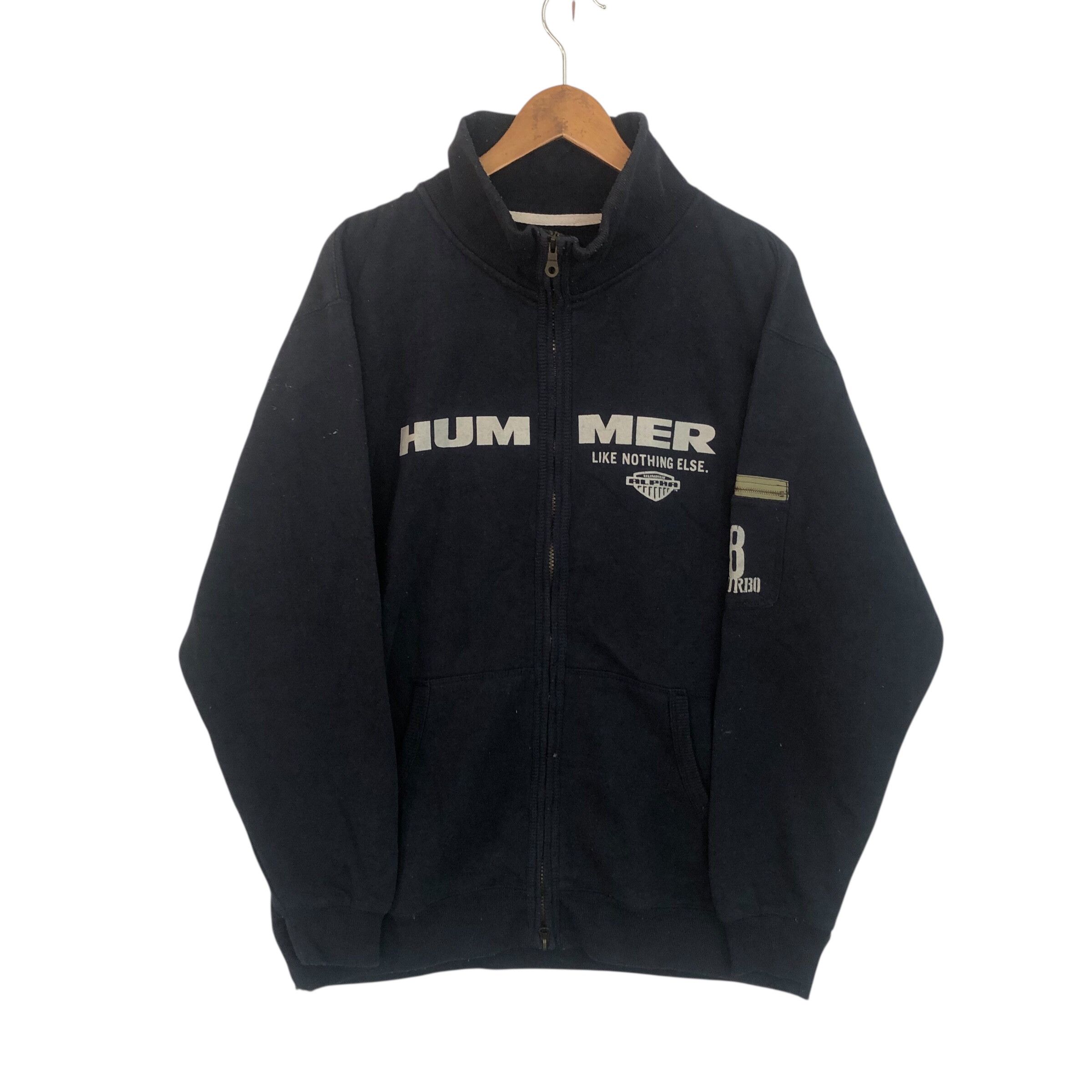 Other Hummer Sweater Jacket Black 3L Navy Blue Size US XL / EU 56 / 4 - 1 Thumbnail