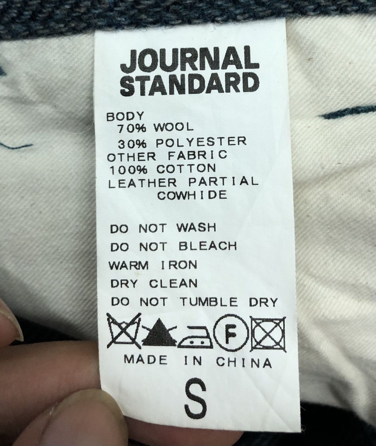 Journal Standard Journal Standard Wool Blend Pants – Size S Size US 30 / EU 46 - 20 Thumbnail