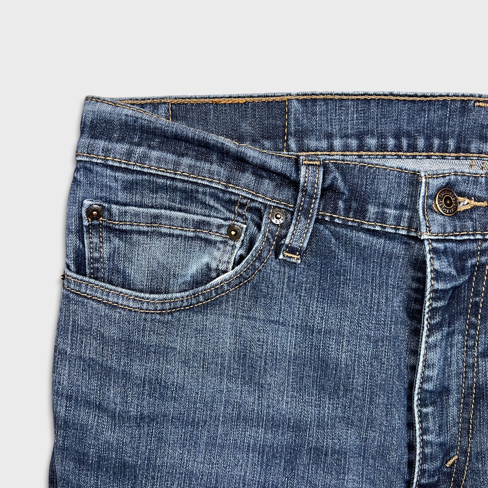 Levi's × Vintage Levi's 511 Jeans Mens 36x32 Slim Fit Mid Rise Denim Pants Size US 36 / EU 52 - 3 Thumbnail