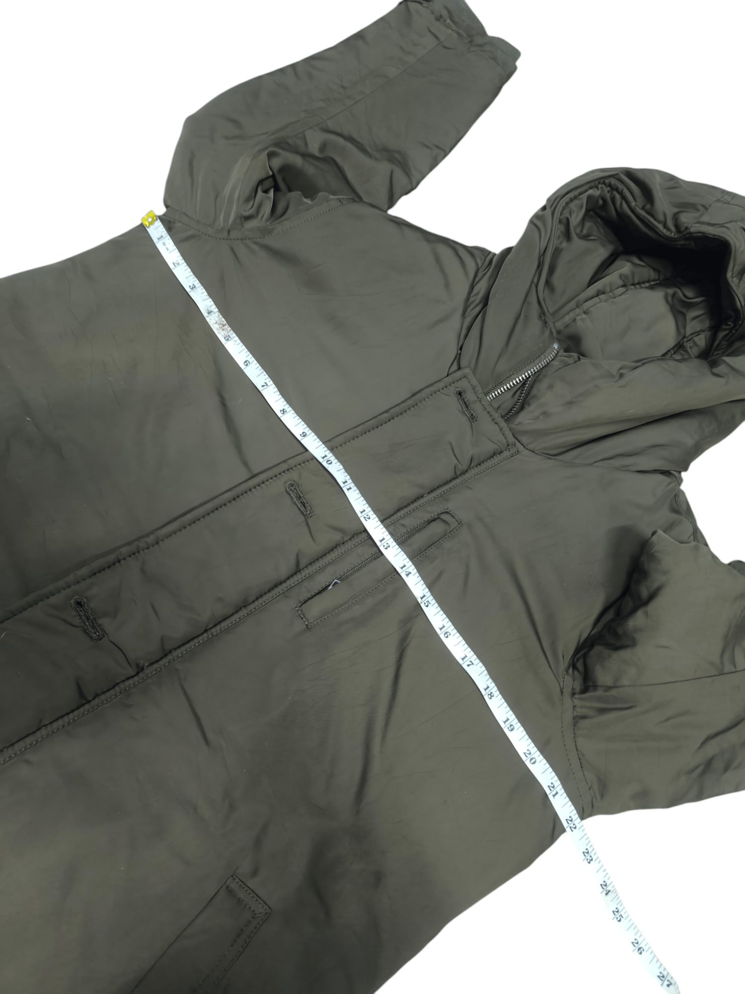 Japanese Brand NO ID PARKA MILITARY GREEN ARMY Size US M / EU 48-50 / 2 - 8 Thumbnail