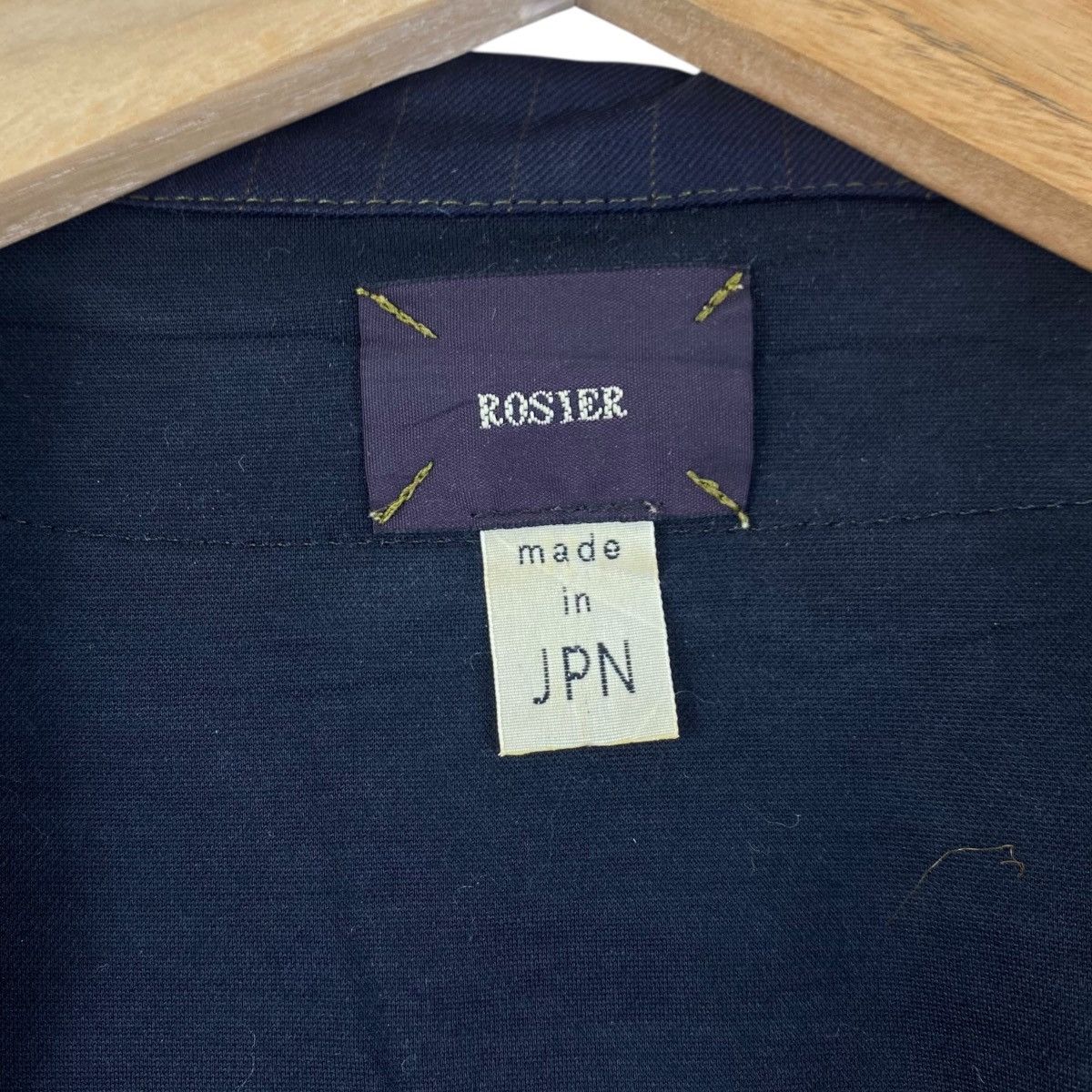 Vintage Des ROSIER Blazer Jacket Japanese Brand Avant Garde Size 38R - 4 Thumbnail