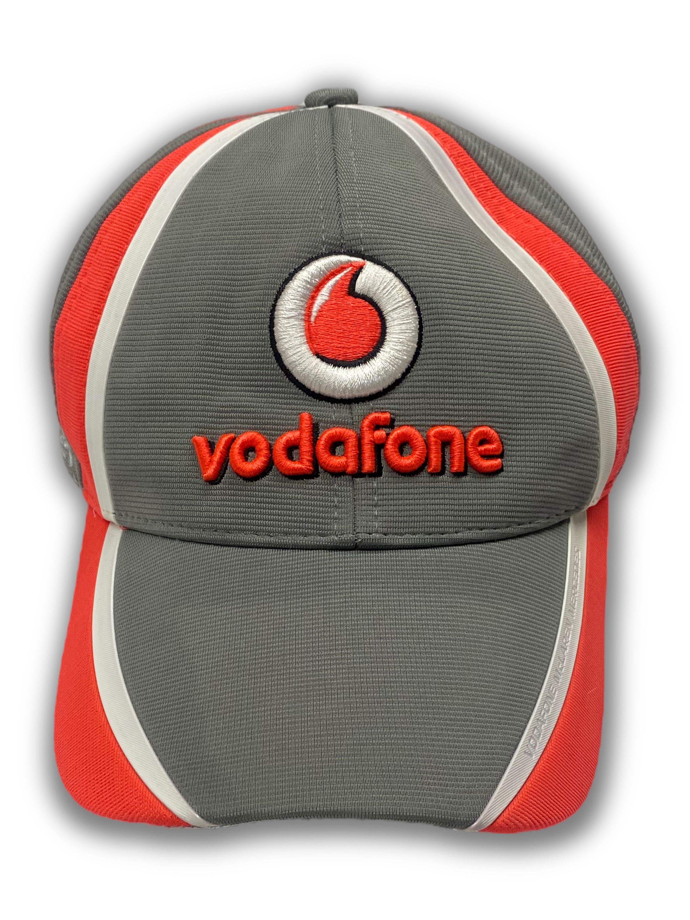 Mercedes-Benz Vintage MERCEDES MCLAREN Grey VODAFONE Logo Cap M560 Size ONE SIZE - 5 Thumbnail