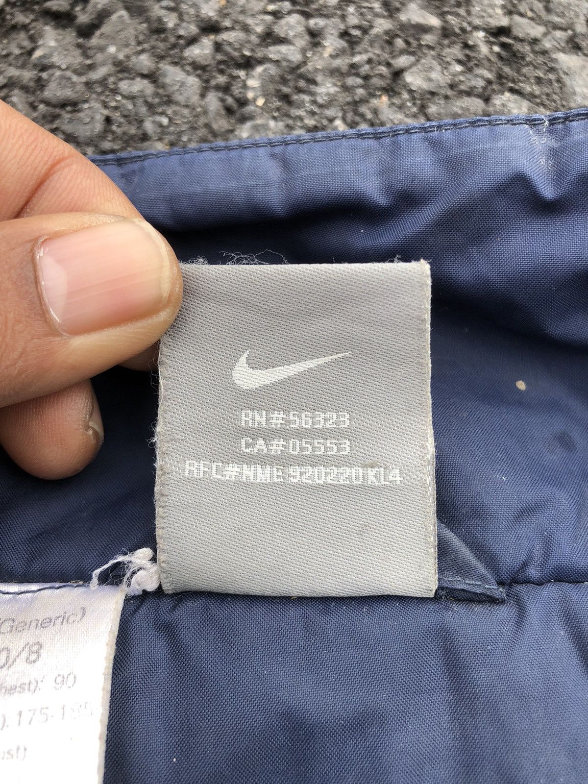 Japanese Brand Vintage Nike Colour Block Lining Logo Embroidery Jacket Size US XXL / EU 58 / 5 - 23 Thumbnail