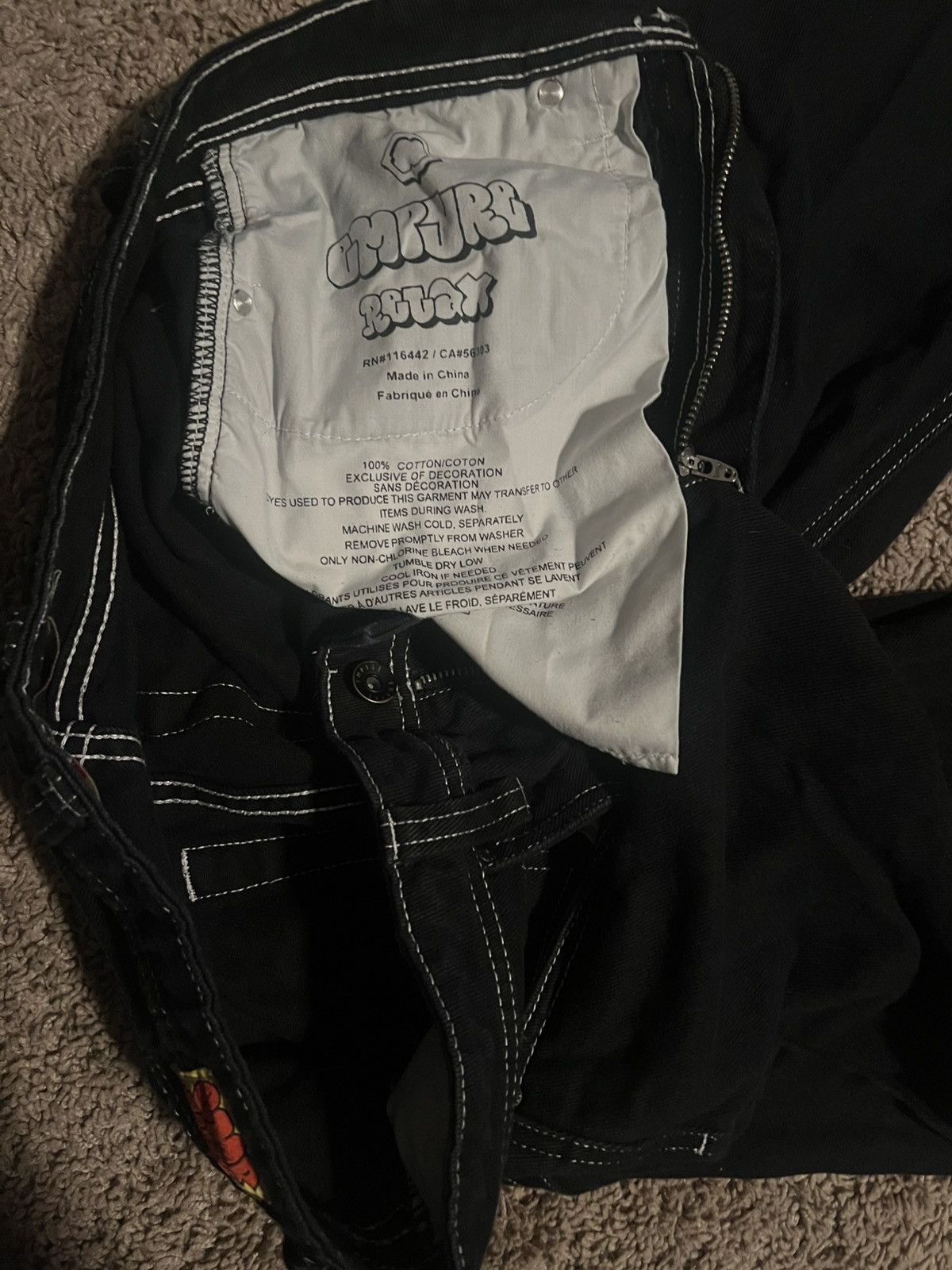 Empyre Empyre Black Jeans Size US 30 / EU 46 - 3 Thumbnail