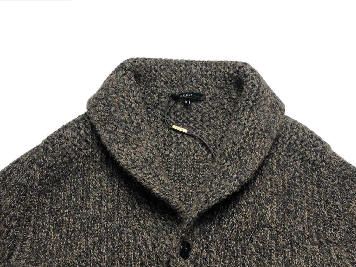 Gucci Gucci heavy wool shawl cardigan Size US M / EU 48-50 / 2 - 3 Thumbnail
