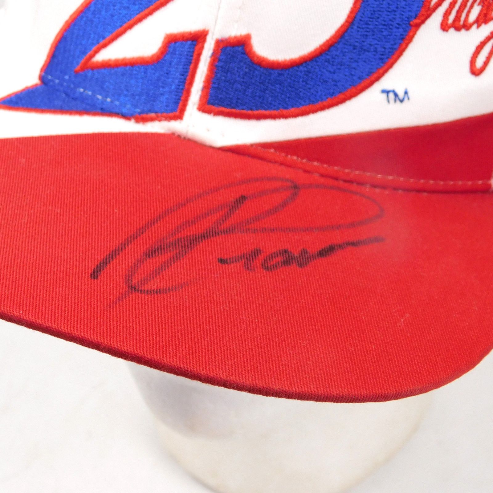 Chase Authentics Ricky Craven Signed Bud Racing Hat 25 Snapback Adjustable Size ONE SIZE - 2 Thumbnail