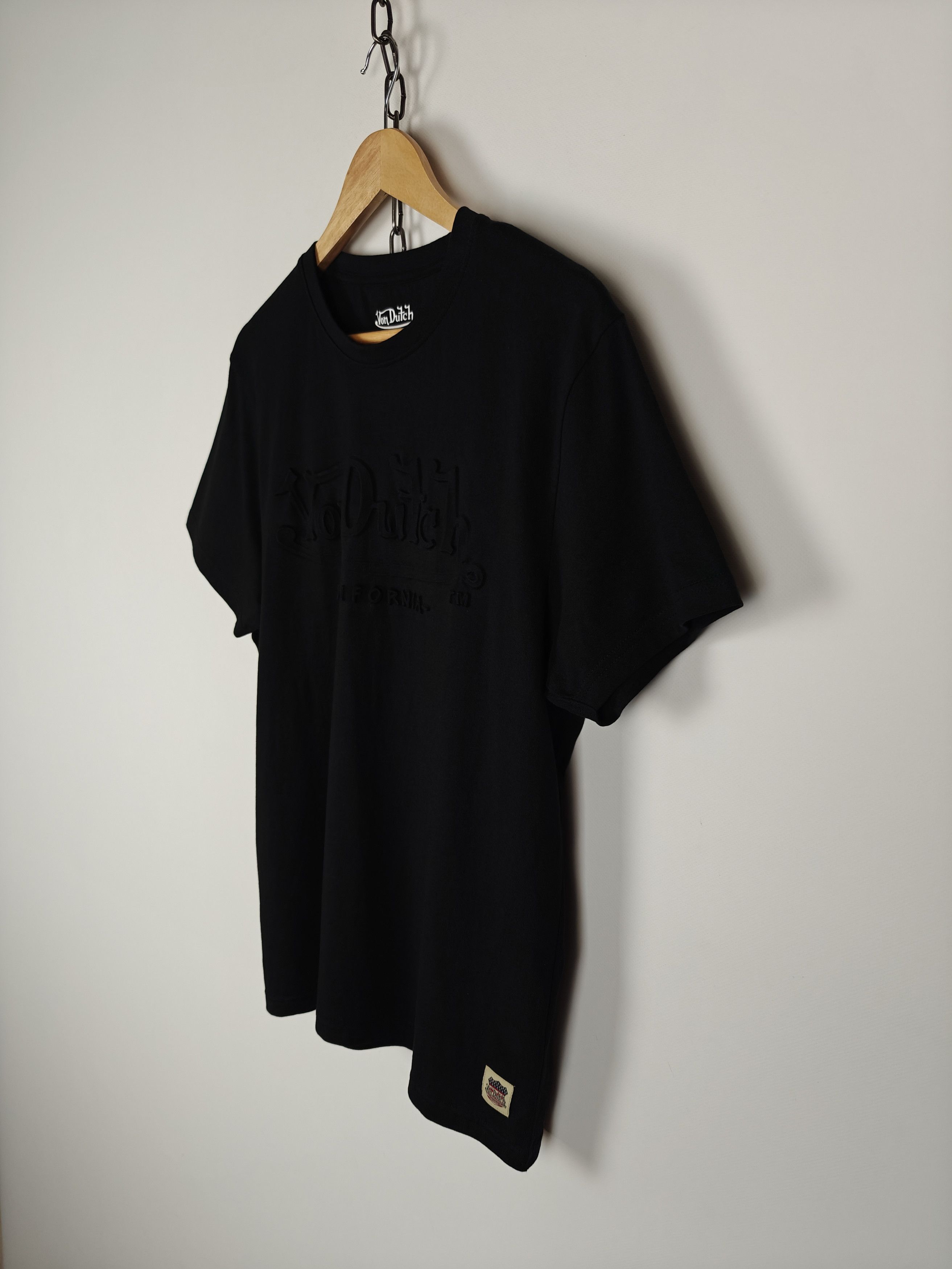 Von Dutch Von Dutch California T-Shirt Crew Center Logo Black M Size US M / EU 48-50 / 2 - 7 Thumbnail
