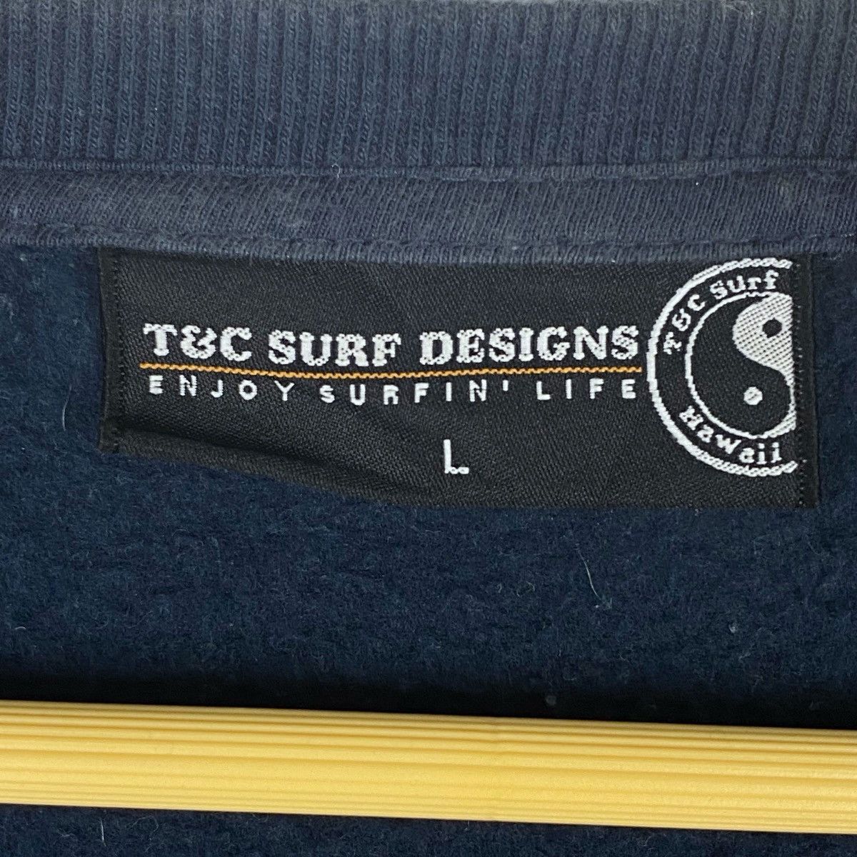 Designer × Vintage T&C Surf Designs Sweatshirt Crewneck Pullover Jumper Size US L / EU 52-54 / 3 - 6 Thumbnail