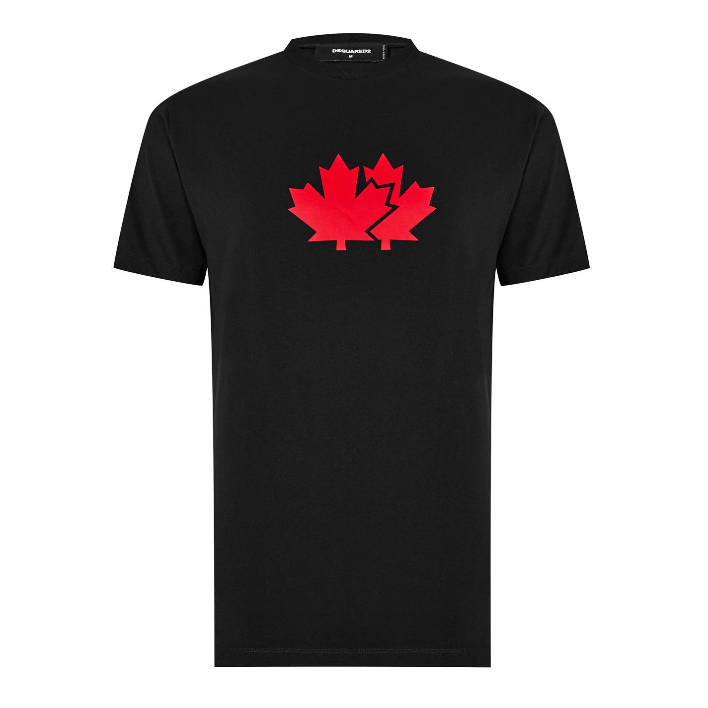 Dsquared2 o1g2r1mq0426 Maple Leaf T-Shirt in Black Size US XXL / EU 58 / 5 - 1 Thumbnail