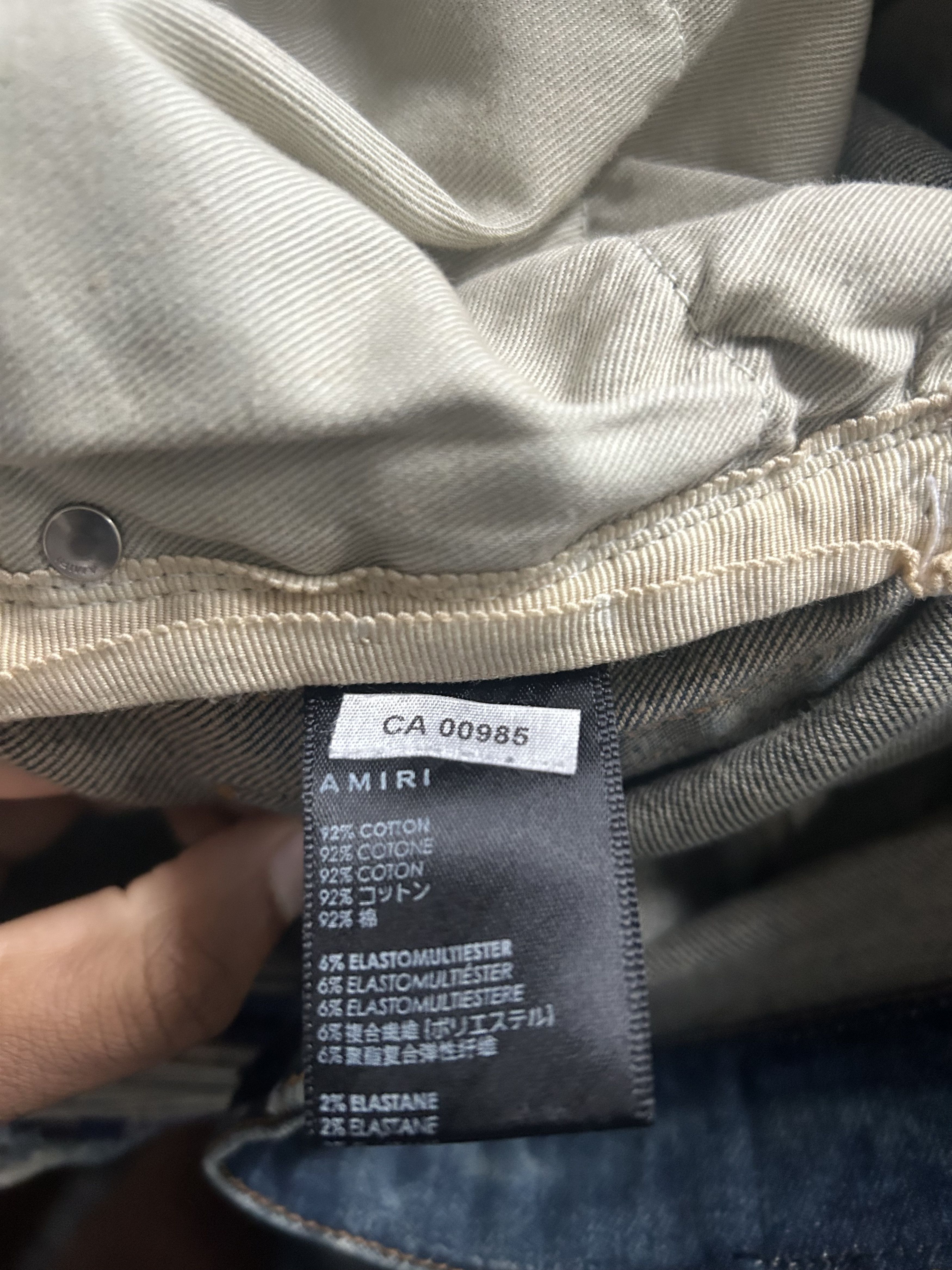 Amiri Amiri Plaid Bandana Thrasher Jean Size US 34 / EU 50 - 6 Thumbnail