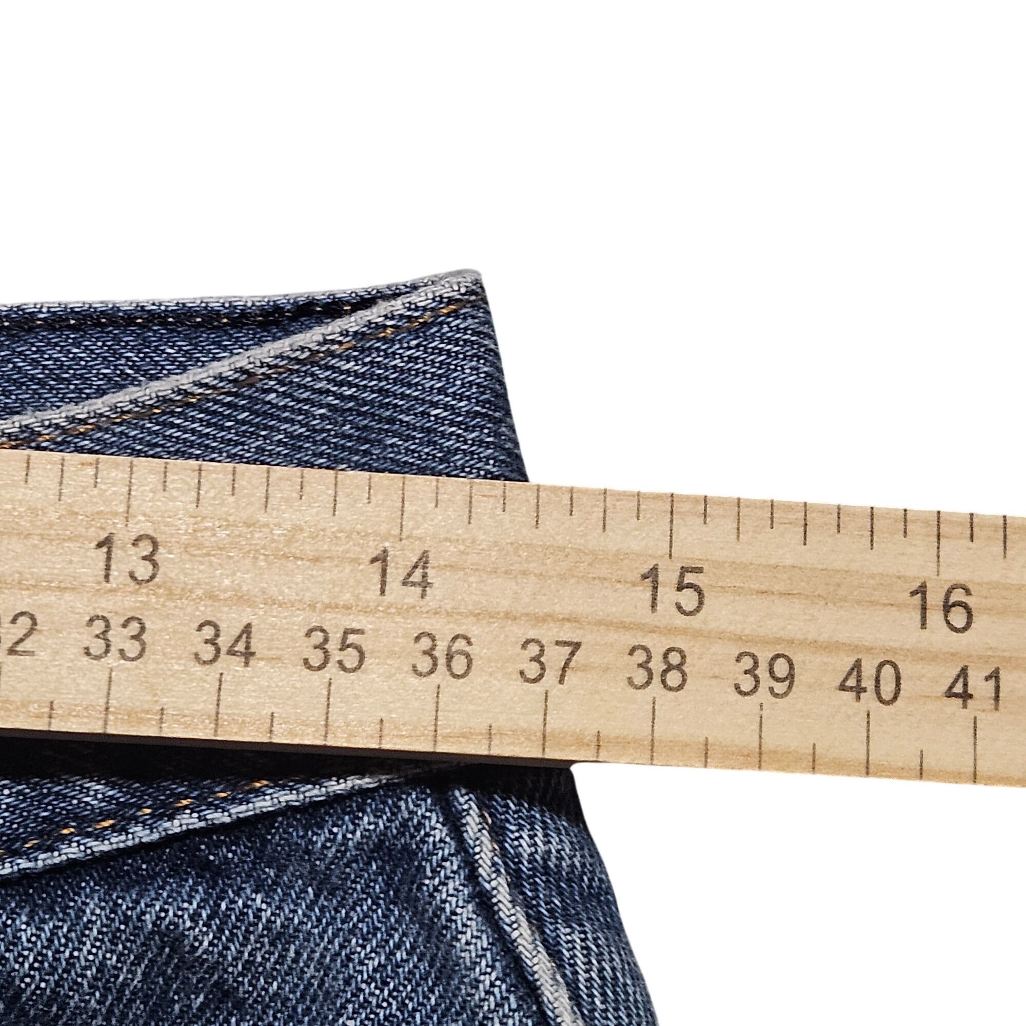 L.L. Bean L.L. Bean Women's high rise Lined Jeans Blue 8 MT Cabincore Size 30" / US 8 / IT 44 - 7 Thumbnail