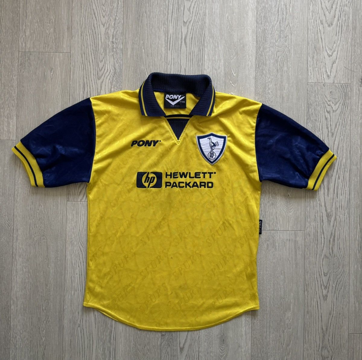 Vintage Retro Tottenham Hotspur PONY Football Soccer Jersey