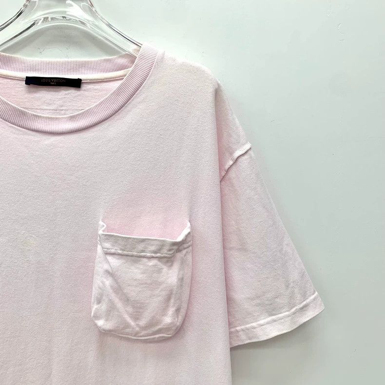 Louis Vuitton Louis Vuitton Cotton crewneck short-sleeve T-shirt with pi Size US L / EU 52-54 / 3 - 3 Thumbnail