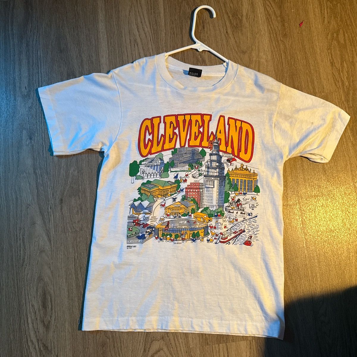 Vintage 90s Cleveland Ohio Tee Size US M / EU 48-50 / 2 - 1 Thumbnail