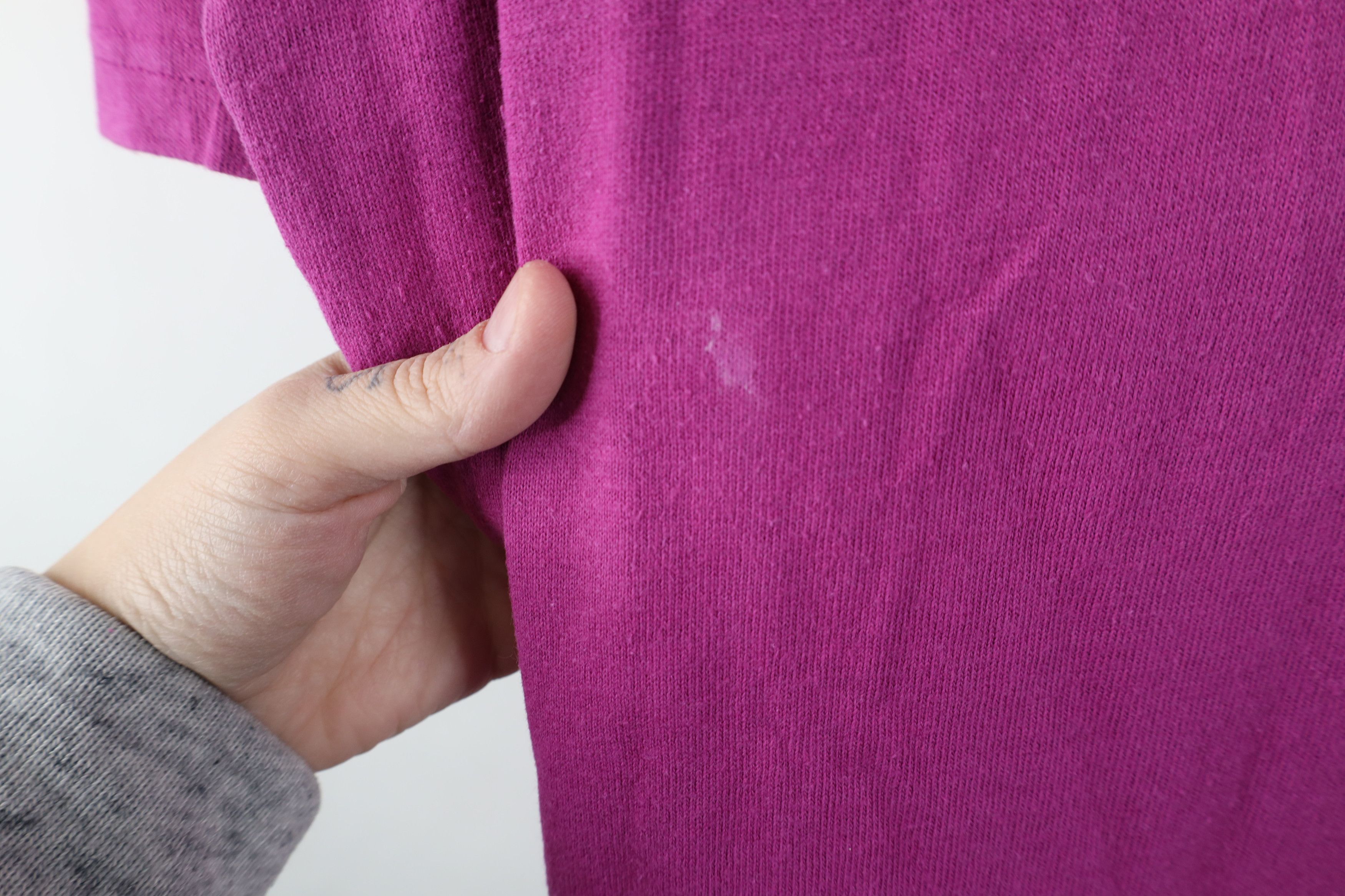 Champion Vintage 90s Champion Spell Cotton Jersey Knit T-Shirt Pink Size US L / EU 52-54 / 3 - 7 Thumbnail