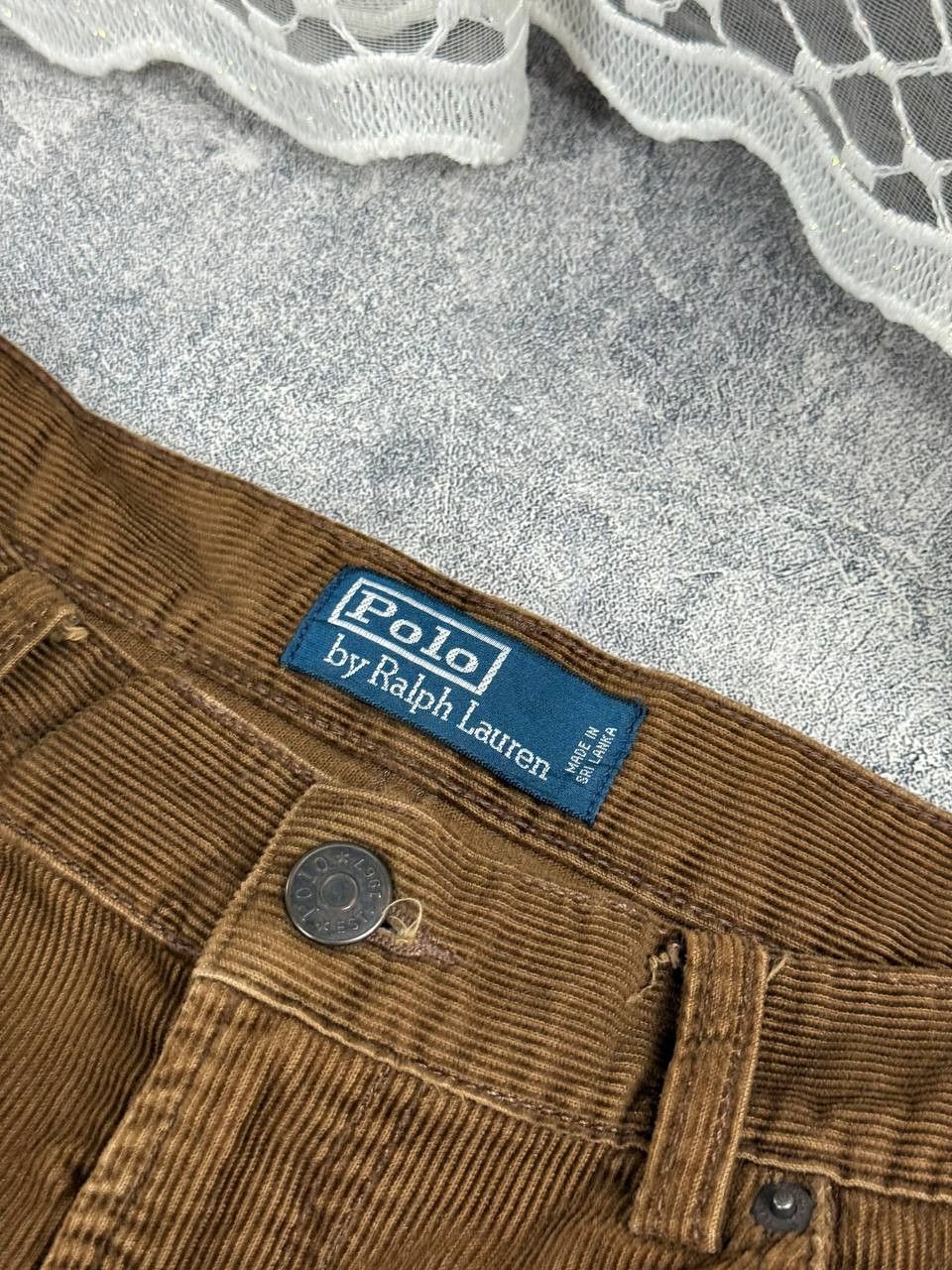 Japanese Brand Vintage Men’s Polo Ralph Lauren Velvet Pants Size US 34 / EU 50 - 3 Thumbnail