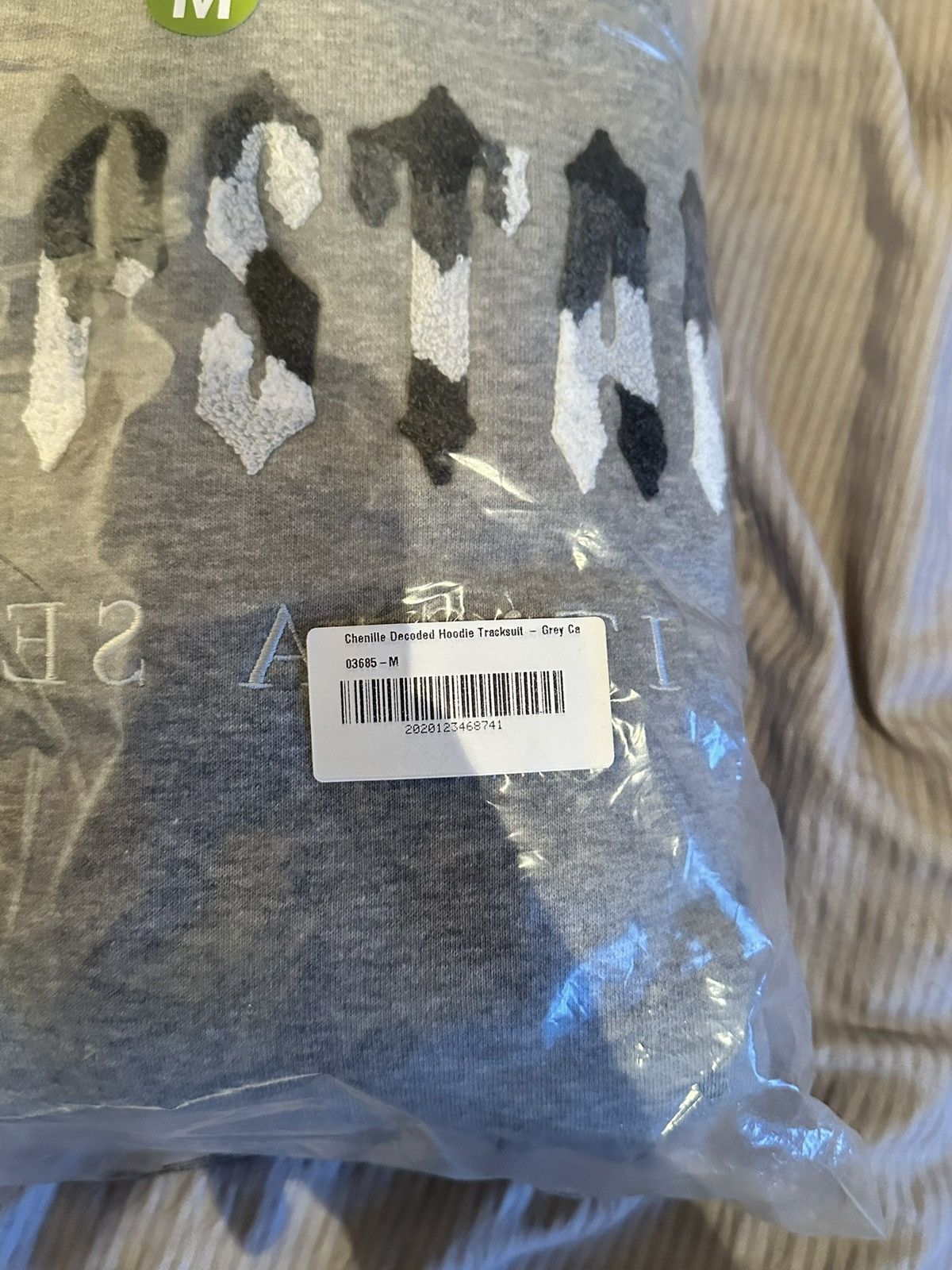 Trapstar London Trapstar Chenille Decoded Hoodie Tracksuit - Grey Camo Med Size US M / EU 48-50 / 2 - 2 Thumbnail