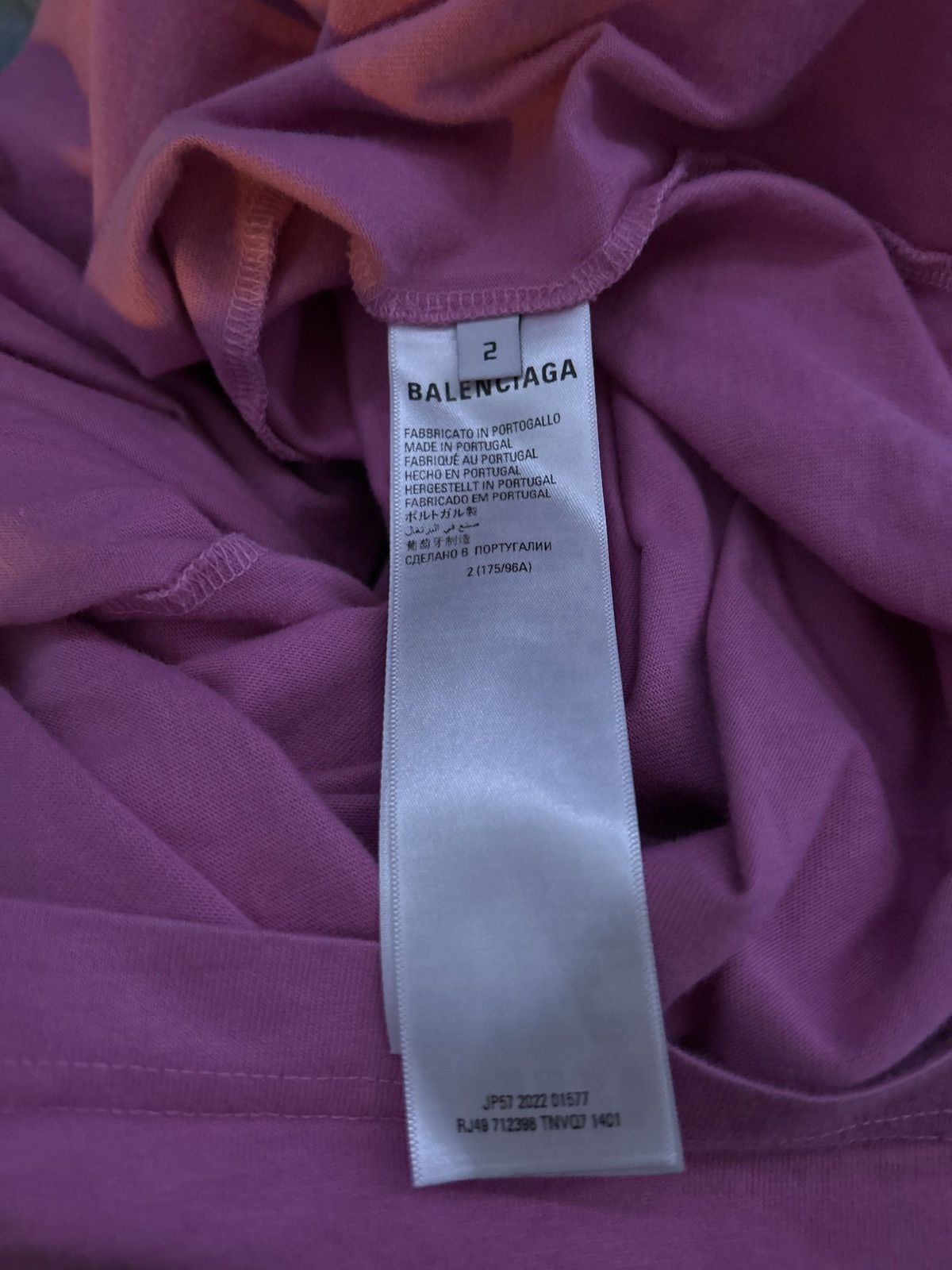 Balenciaga Balenciaga Logo T Size US M / EU 48-50 / 2 - 8 Thumbnail