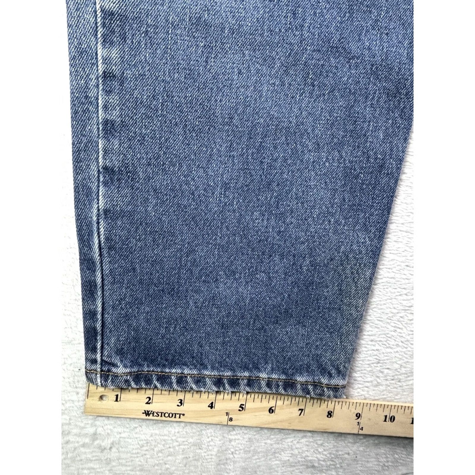 Levi's VINTAGE Levi's 550 Jeans Men Relaxed Fit Denim Medium Blue Size 34x32 Size US 34 / EU 50 - 5 Thumbnail