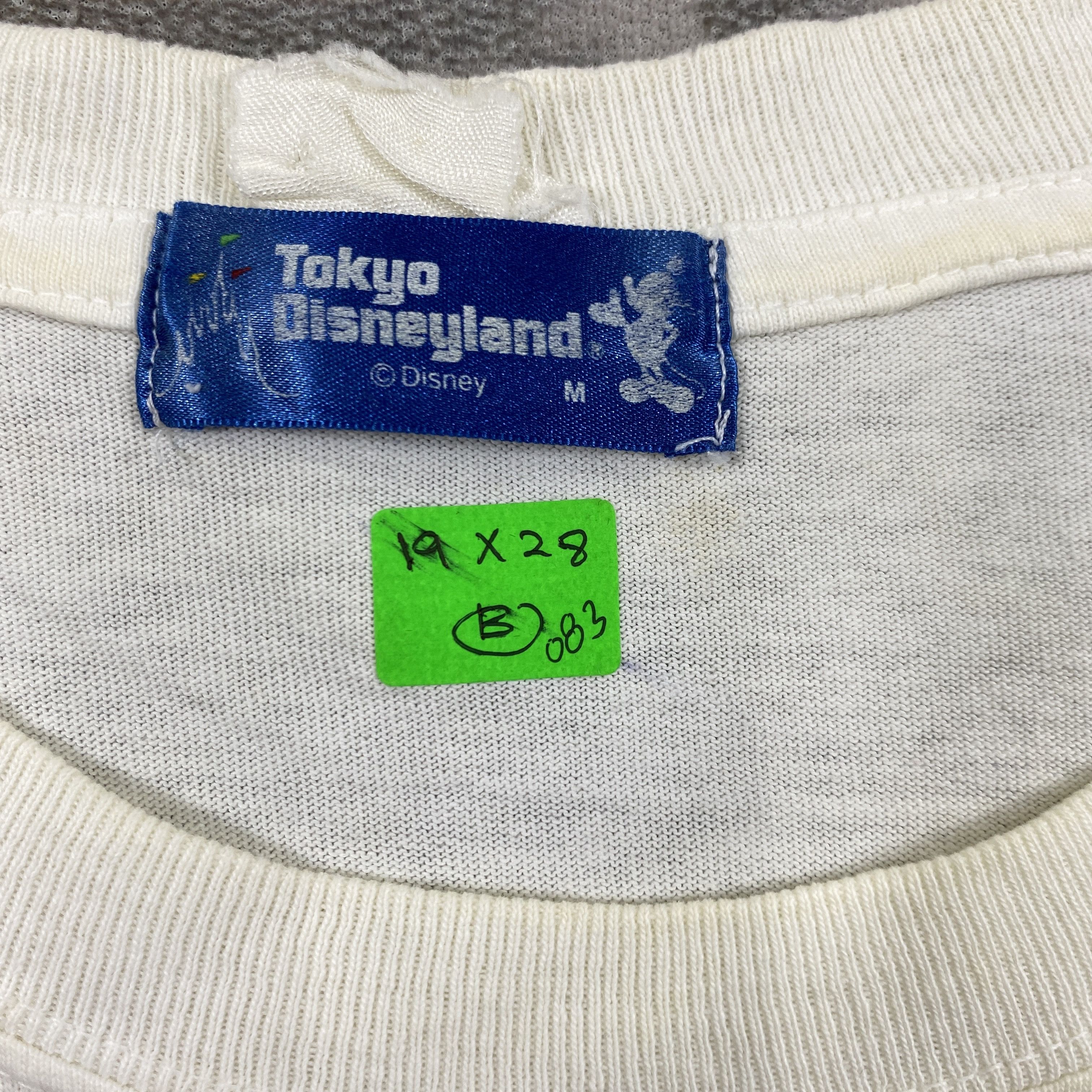 Japanese Brand Vintage Mickey Mouse Tokyo Disneyland T-Shirt -B083 Size US M / EU 48-50 / 2 - 3 Thumbnail