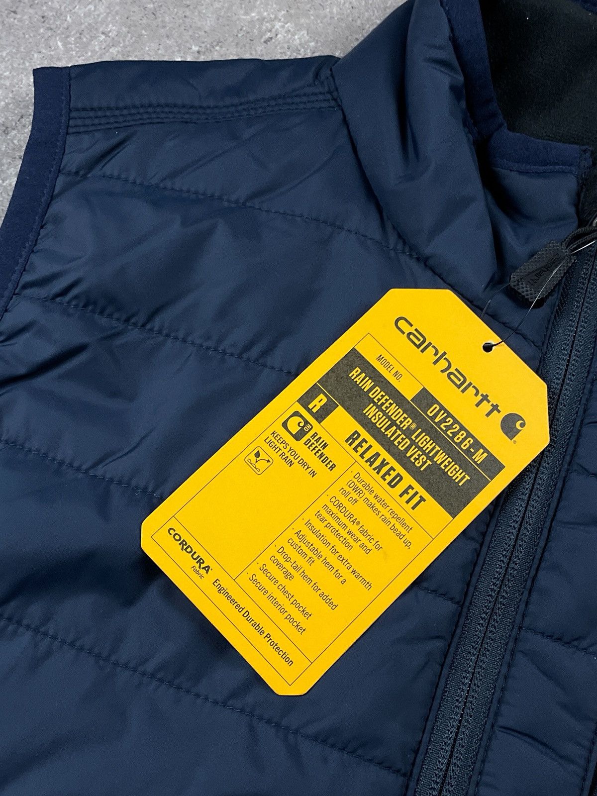 Carhartt Vintage 00s Carhartt rain defender vest Size US S / EU 44-46 / 1 - 4 Thumbnail