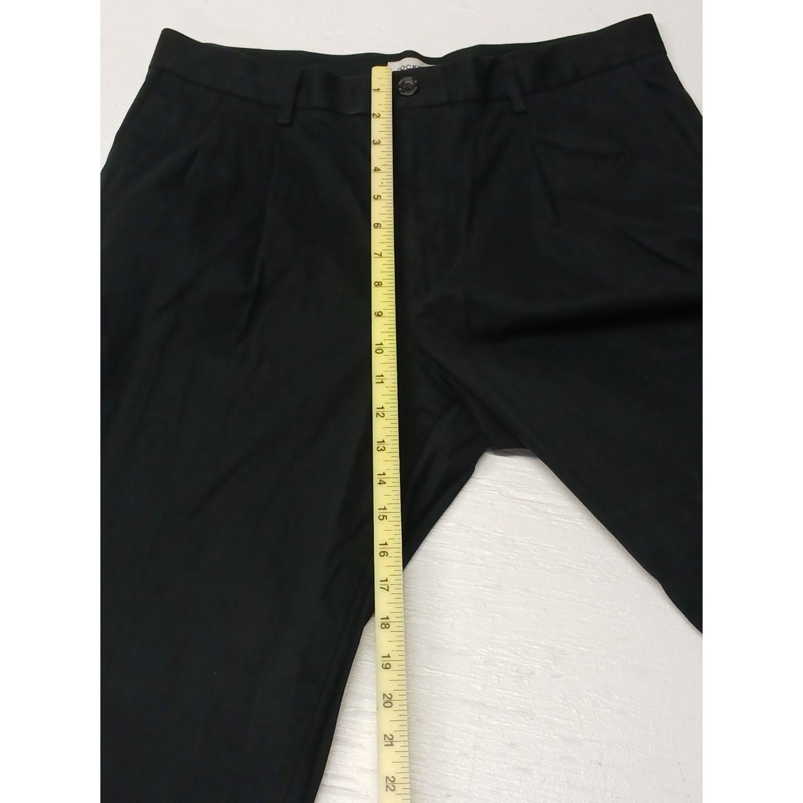 Dockers Dockers (34x32) Black Relaxed Fit Casual Dress Pants Size US 34 / EU 50 - 4 Thumbnail