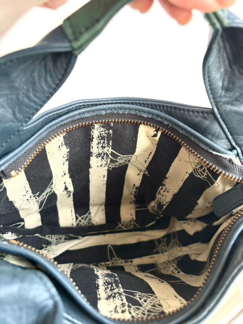 Vivienne Westwood Vivienne Westwood size os Blue and green Saturn treasure ba Size ONE SIZE - 8 Thumbnail