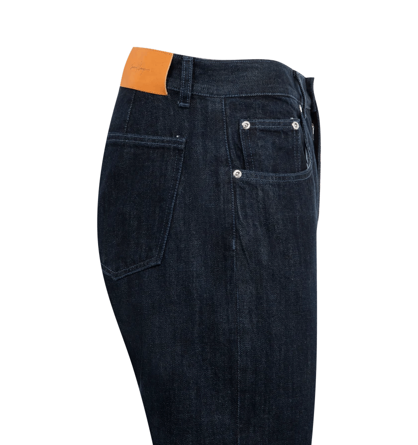 Second/Layer o1h1sh11225 Valluco Denim Jeans in Nevy Blue Size US 36 / EU 52 - 3 Thumbnail