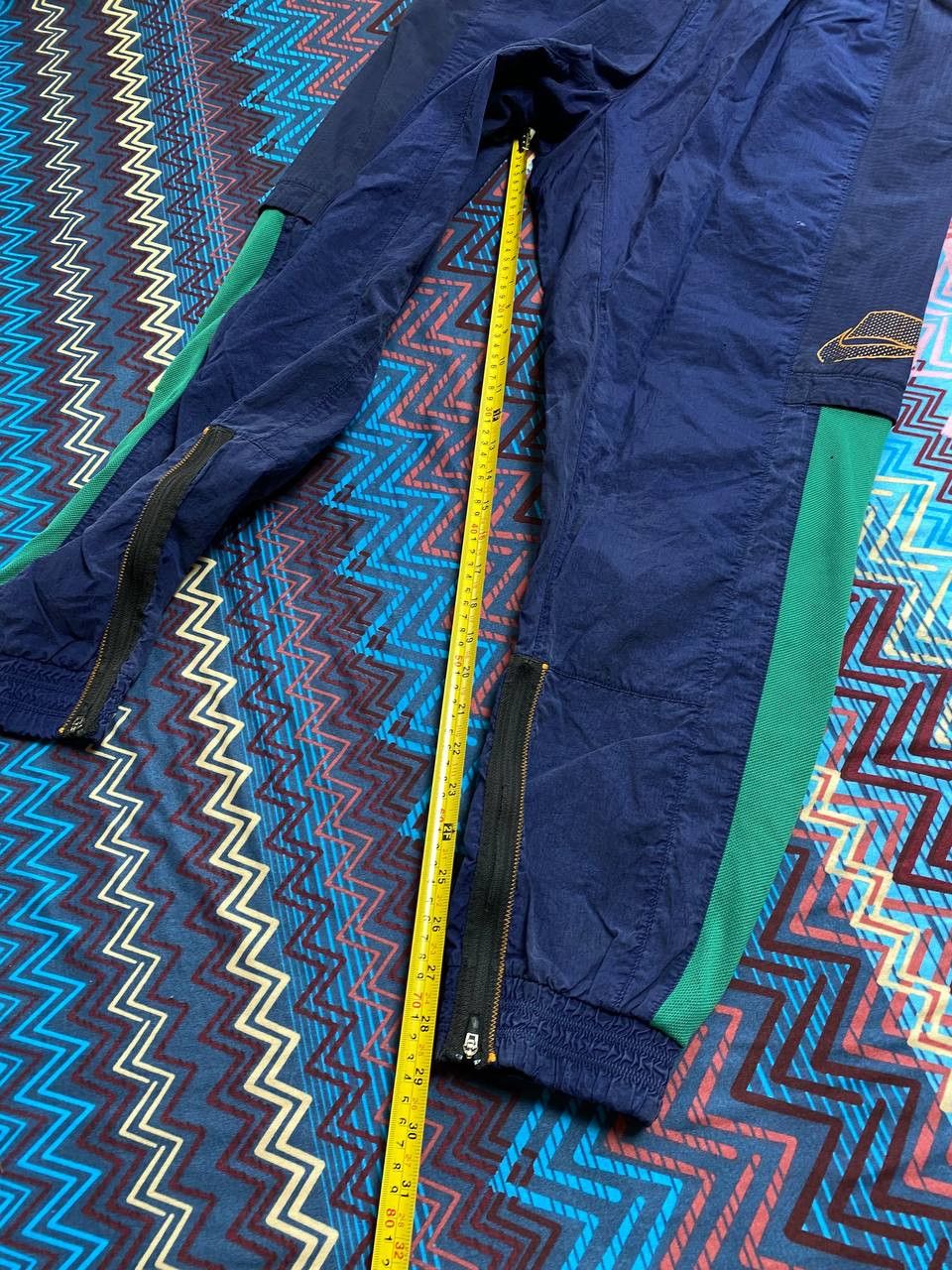 Nike × Vintage Y2K Nike Baggy Nylon Track Drill Pants Size US 34 / EU 50 - 9 Thumbnail