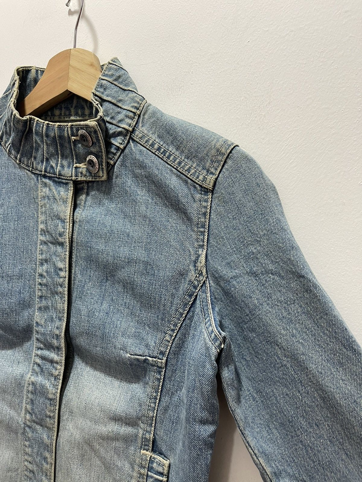 Hysteric Glamour VINTAGE HYSTERIC GLAMOUR UNDERGROUND DISTRESSED DENIM JACKET Size XS / US 0-2 / IT 36-38 - 4 Thumbnail