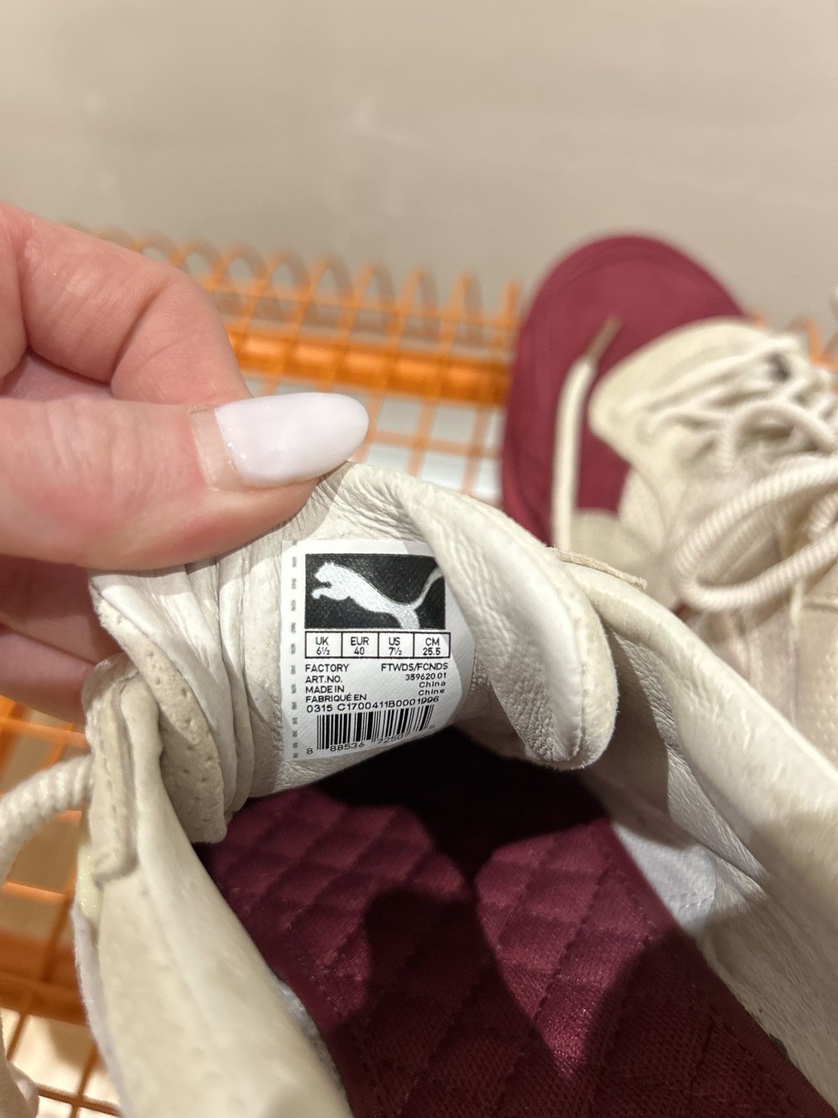 Puma × Ronnie Fieg Rf698 low Sakura Size US 7.5 / EU 40-41 - 5 Thumbnail