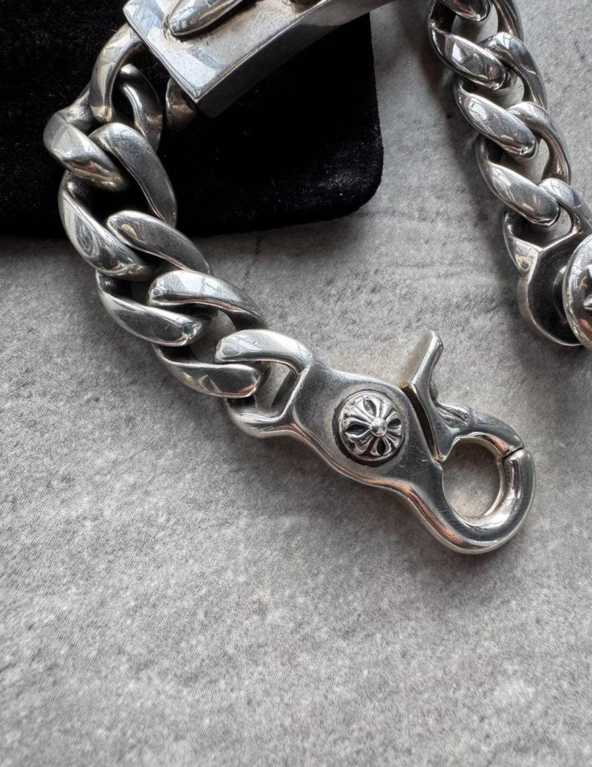 Chrome Hearts Chrome Hearts Sword Lobster Clasp ID Bracelet Size ONE SIZE - 2 Thumbnail
