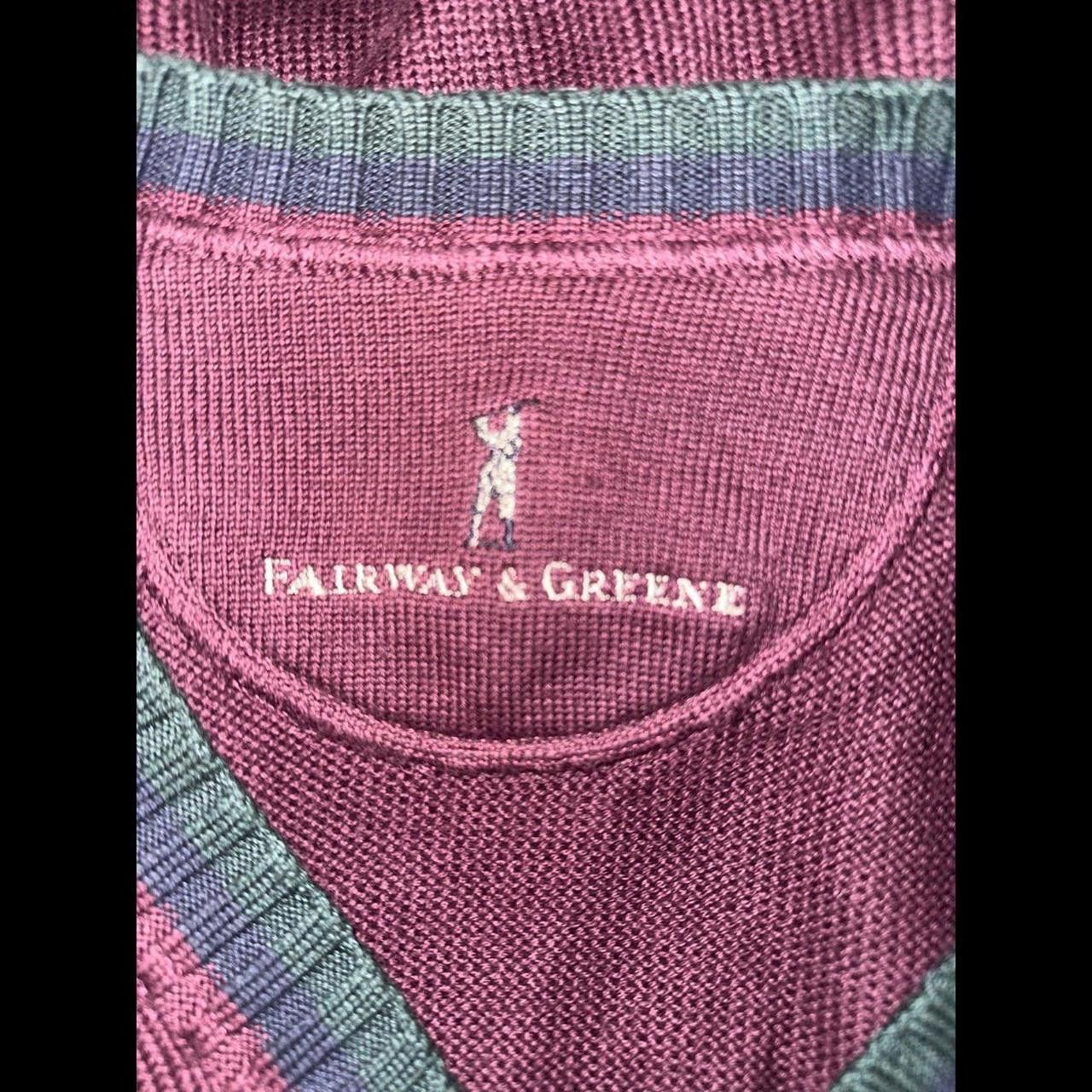 Designer Mens Used Golf Knit Vest Size US L / EU 52-54 / 3 - 2 Thumbnail