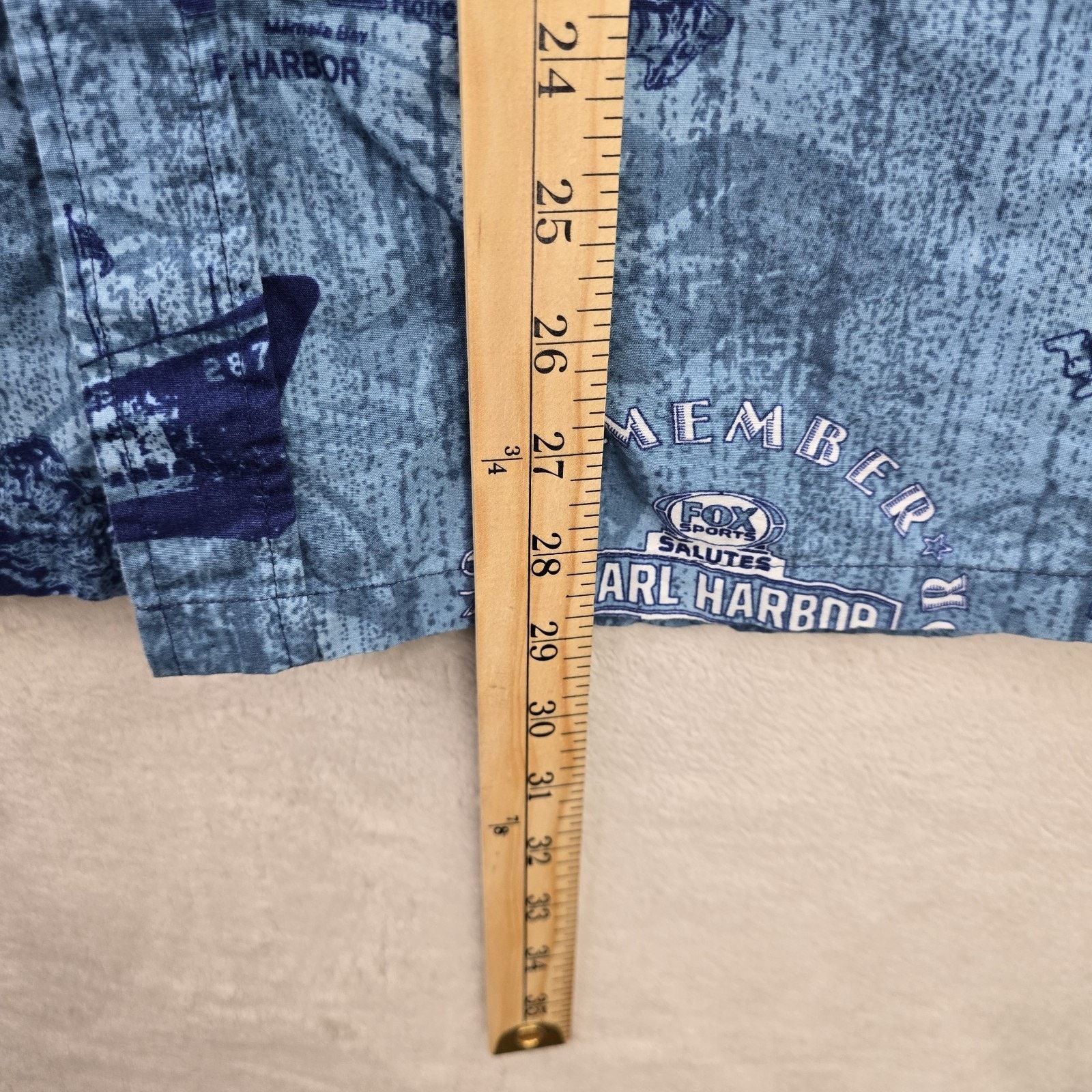 Jams World Jams World Shirt Mens Large Blue Pearl Harbor Navy Print Size US L / EU 52-54 / 3 - 10 Thumbnail