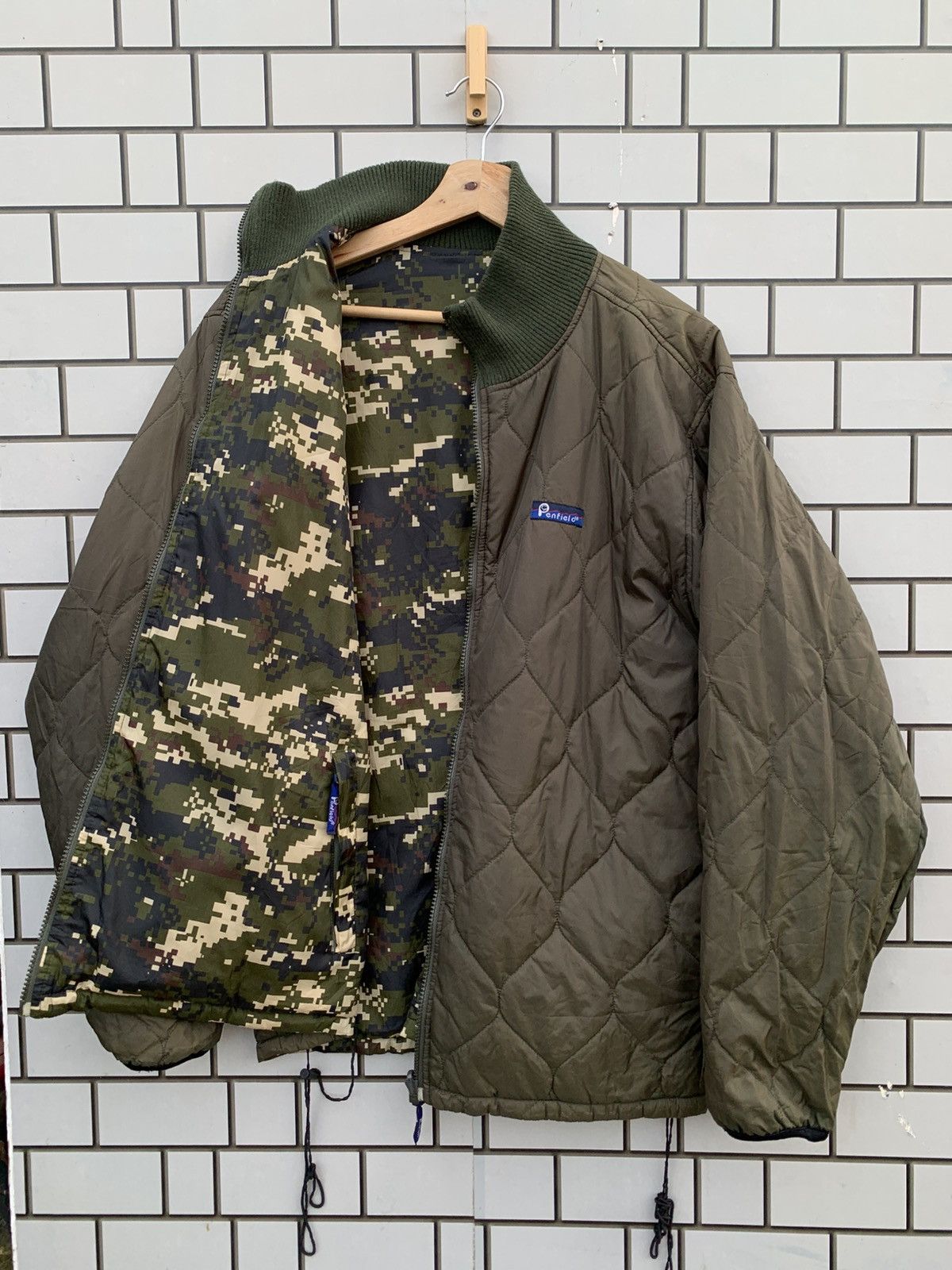Penfield Vintage Penfield Camo Reversible Puffer Jacket Size US L / EU 52-54 / 3 - 6 Thumbnail