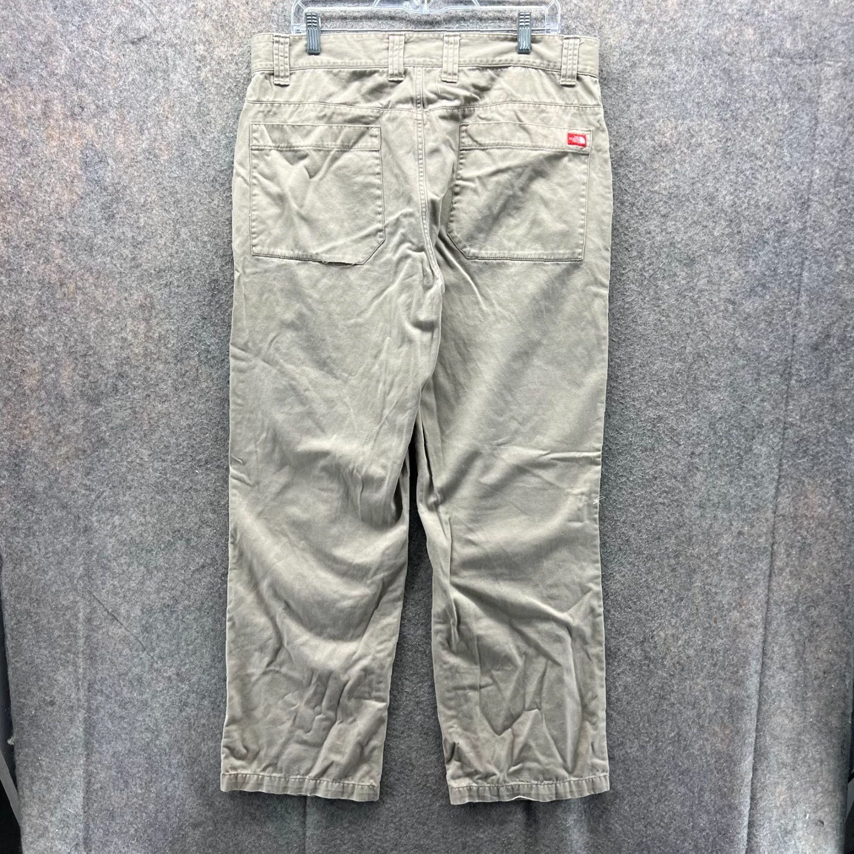 The North Face The North Face Pants Men 36 Beige Chino Flat Front Regular Waist 36 Inseam 30 Straight Pocket Solid Canvas Cotton Size US 36 / EU 52 - 2 Thumbnail