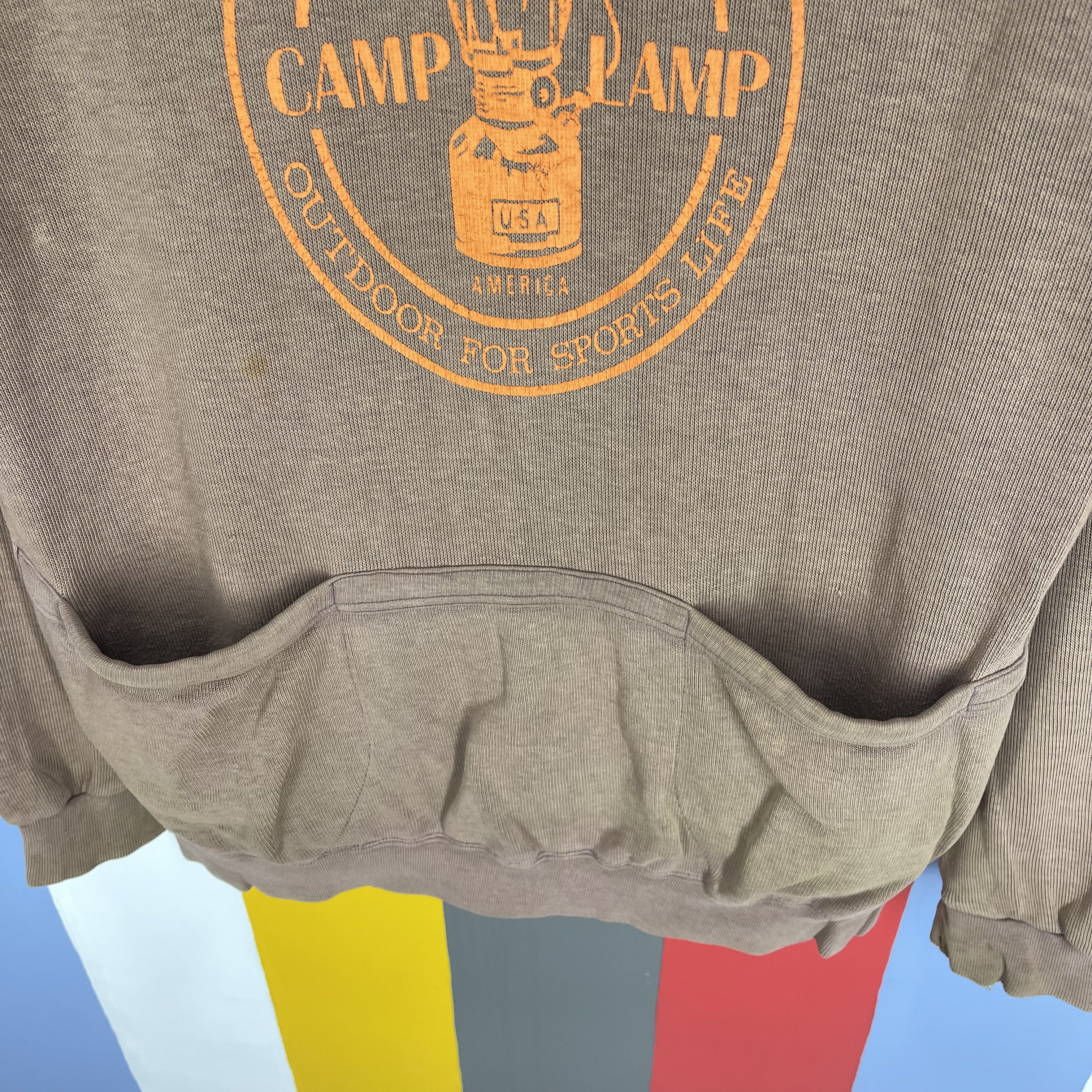 Vintage Vintage CAMP LAMP OUTDOOR by NORTH PORT Hoodie #2524/M Size US M / EU 48-50 / 2 - 6 Thumbnail