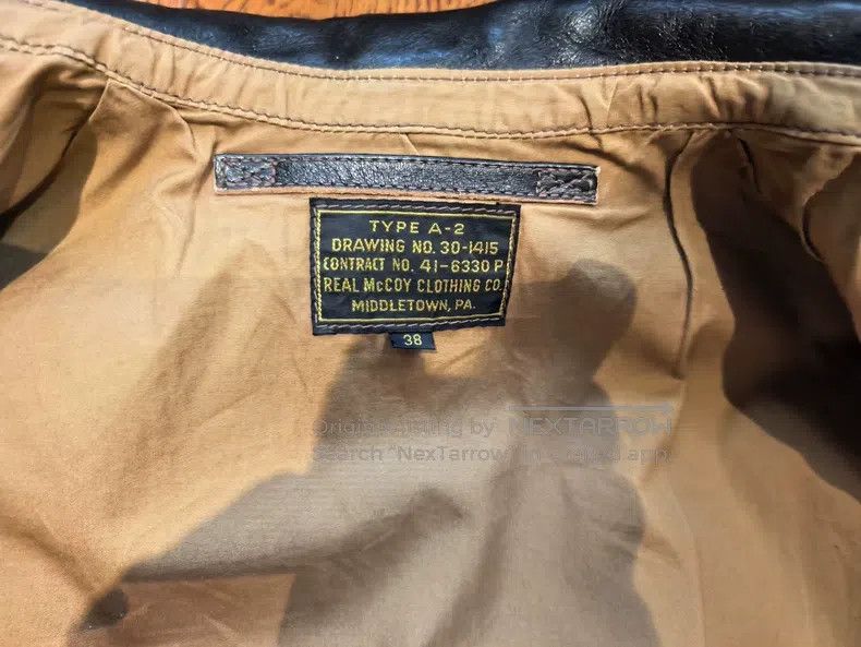 The Real McCoy's The Real McCoys A2 Skeleton Squadron Size US S / EU 44-46 / 1 - 4 Thumbnail