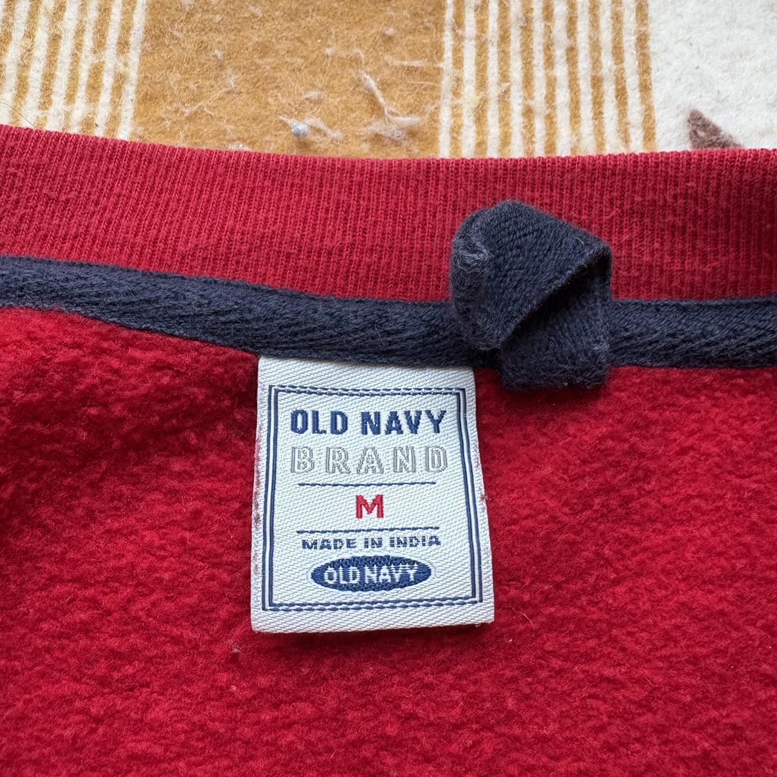 Old Navy Vintage Y2K Old Navy Embroidered Grunge Baggy Sweatshirt Size US M / EU 48-50 / 2 - 3 Thumbnail