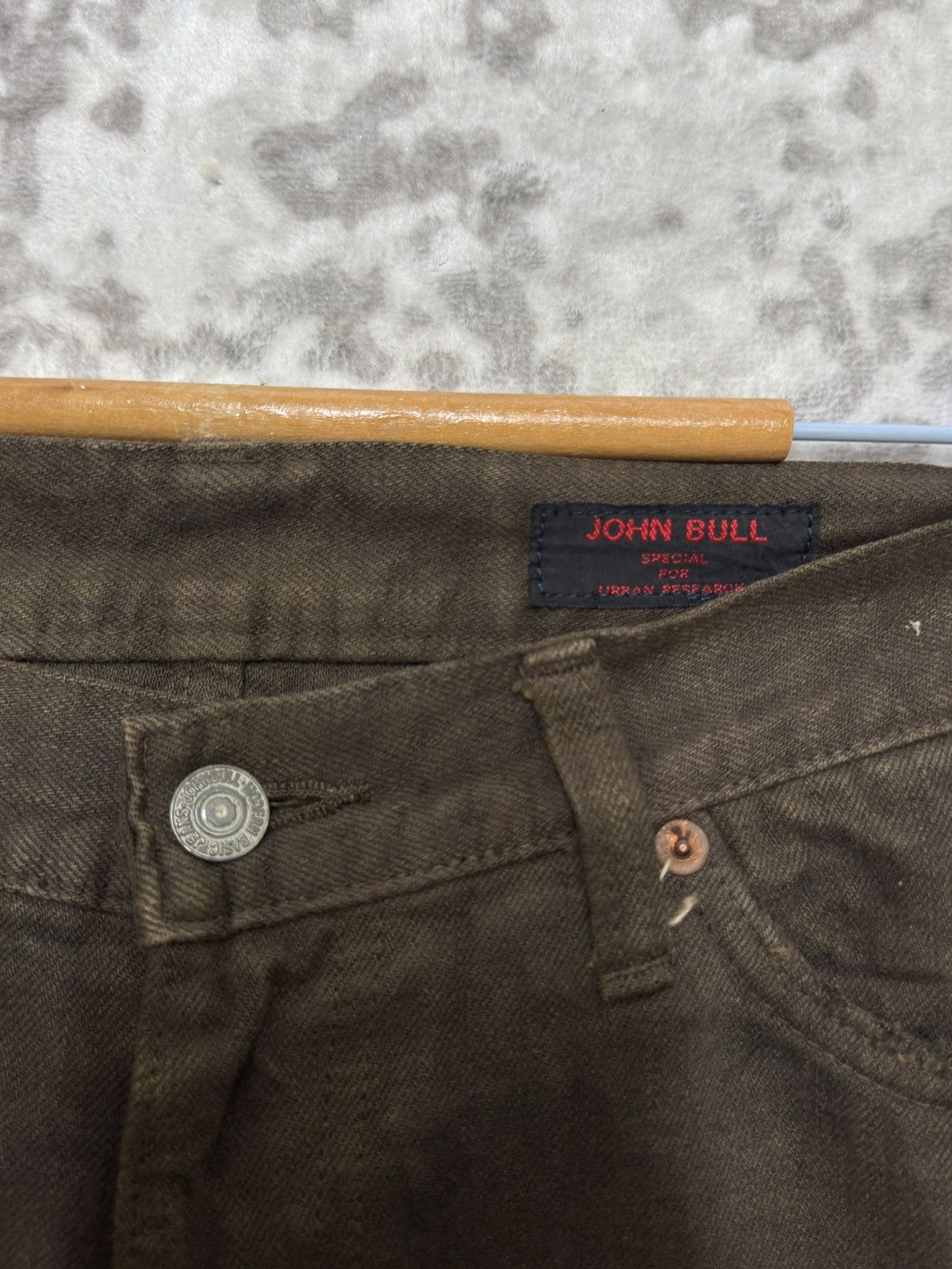 Johnbull Vintage John Bull Brown Flare Bootcut Denim Size US 30 / EU 46 - 6 Thumbnail