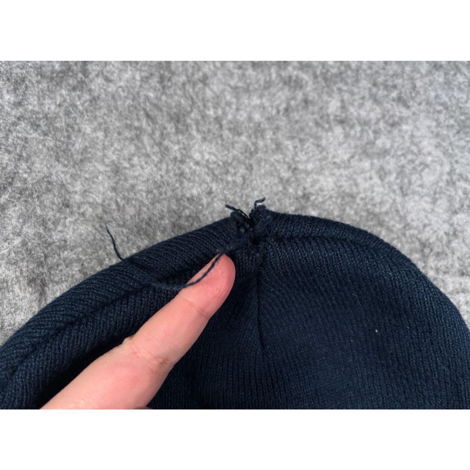 Vintage VINTAGE Hitwear Beanie Adult One Size Blue Acrylic Workwear Outdoor Roofing Unisex Size ONE SIZE - 4 Thumbnail