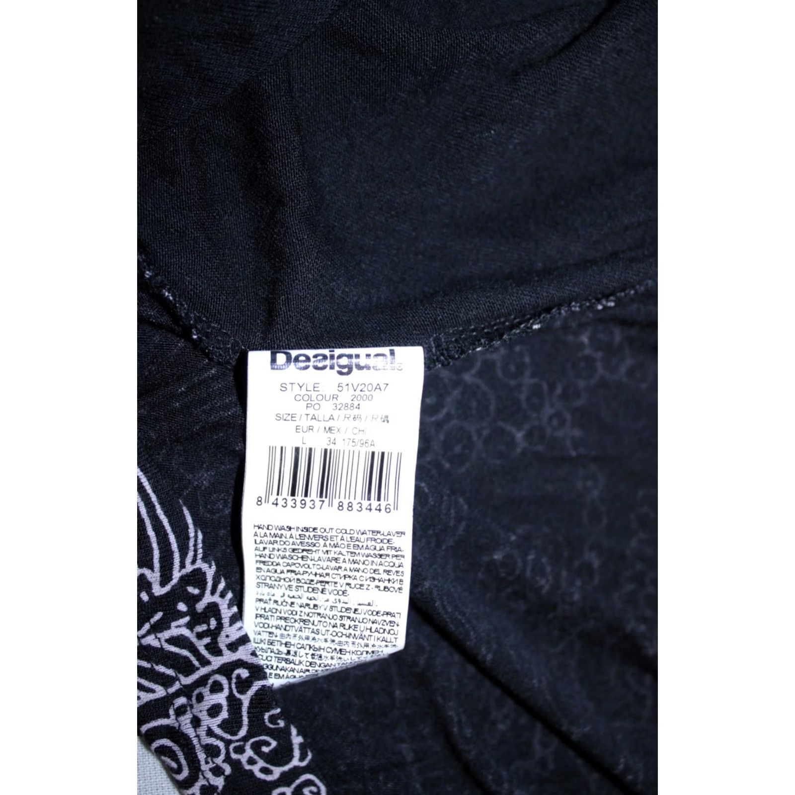 Desigual Desigual womens dress Black Size L Size L / US 10 / IT 46 - 6 Thumbnail