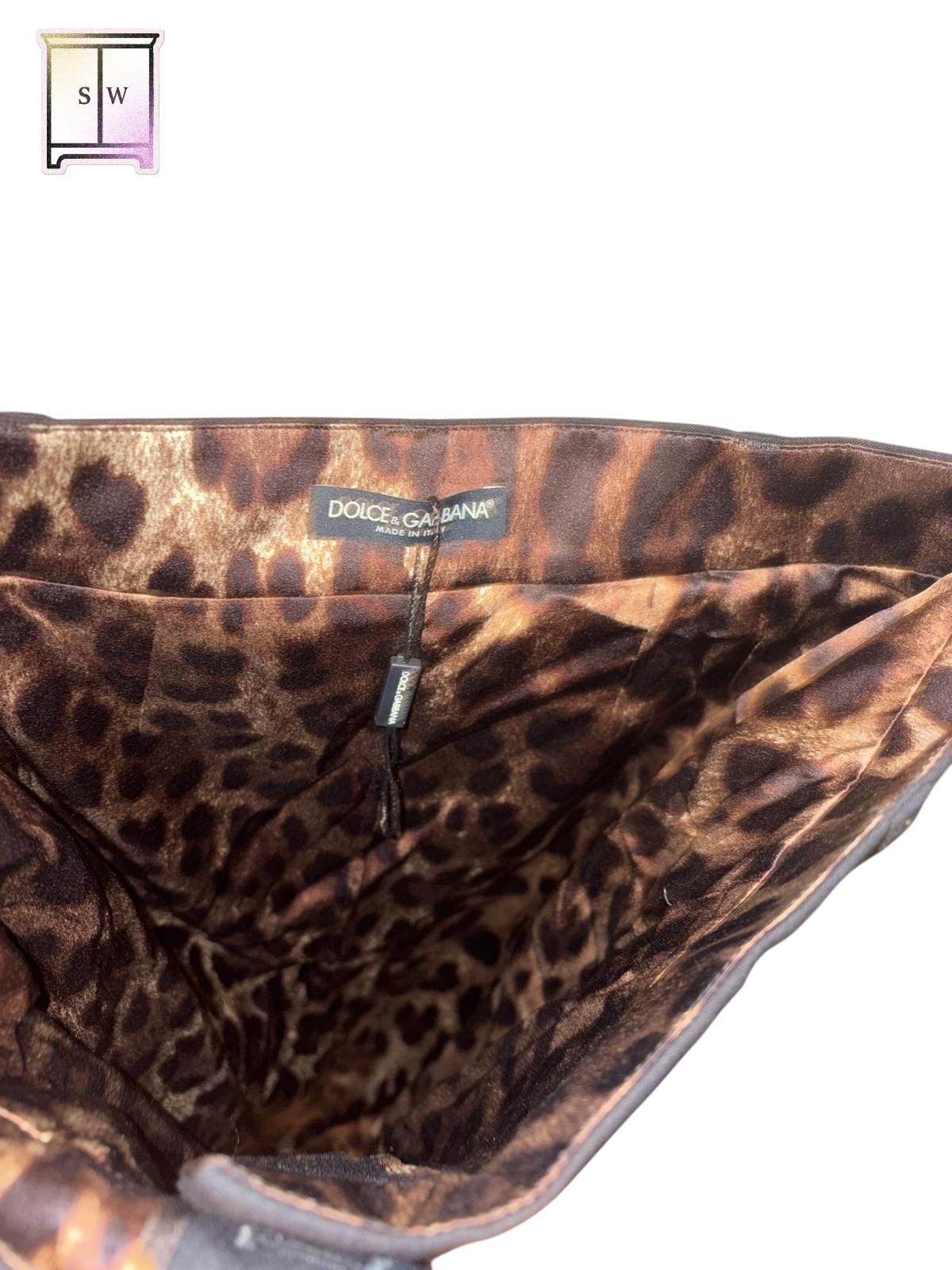 Dolce & Gabbana Dolce & Gabbana skirt leopard pattern Size 30" / US 8 / IT 44 - 9 Thumbnail