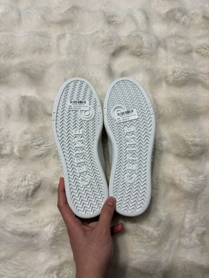 Celine Celine Little White Shoes 2502-Nextarrow Size US 6 / EU 39 - 5 Thumbnail