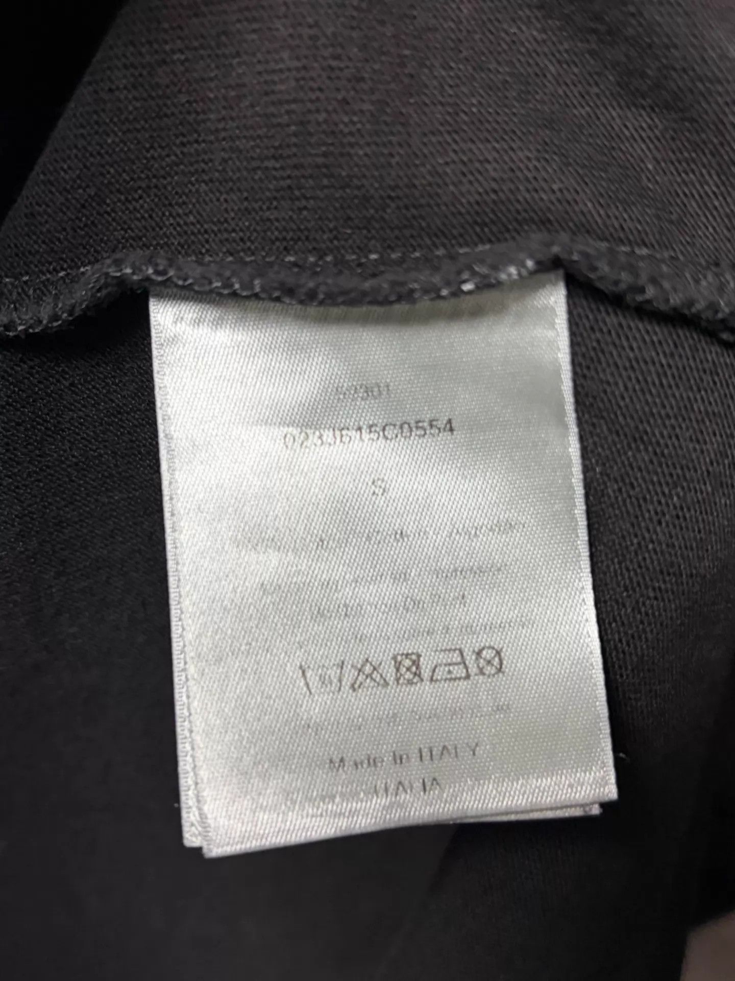 Dior Dior Crystal black basketball short sleeve S Size US S / EU 44-46 / 1 - 4 Thumbnail